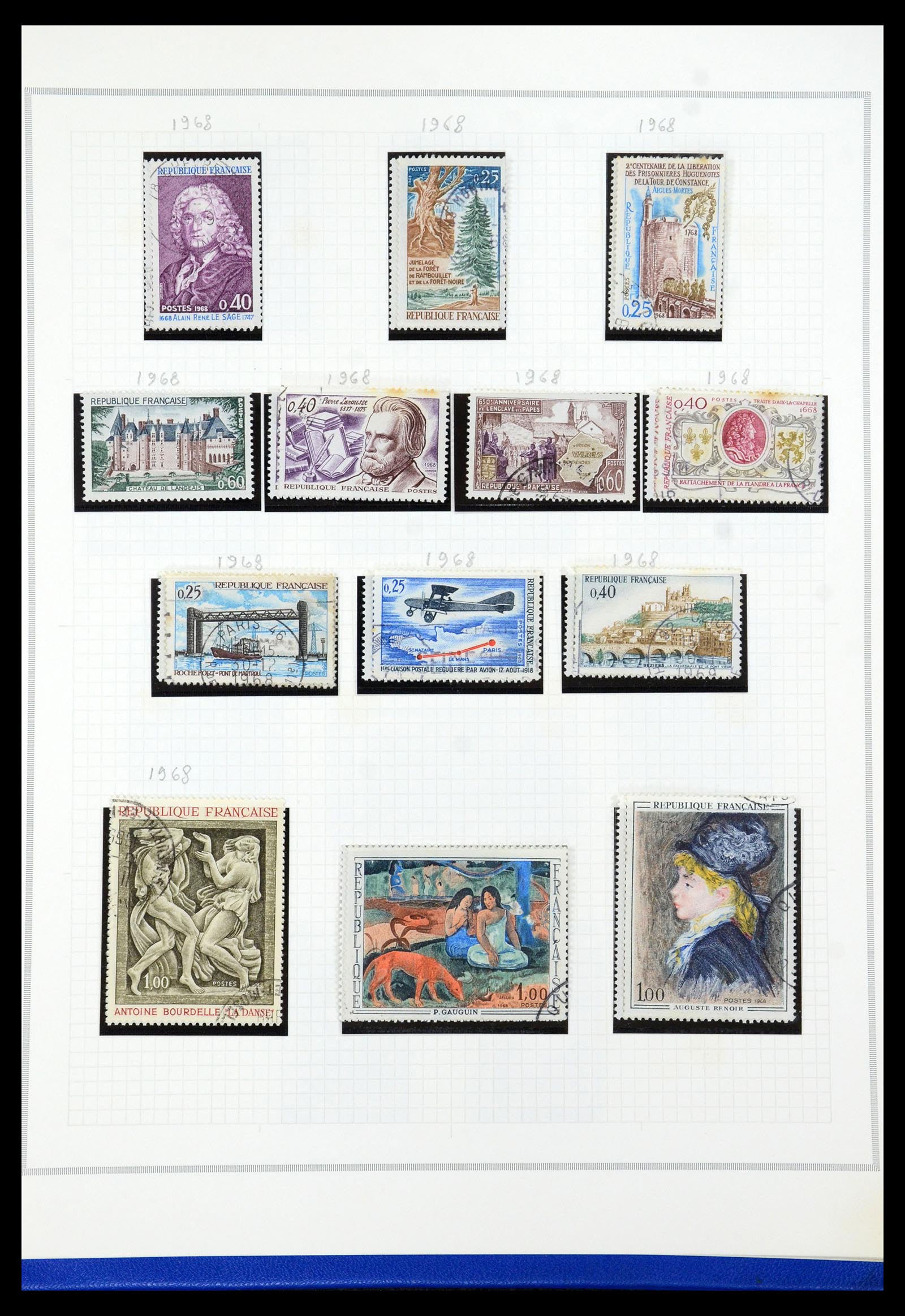 35749 095 - Stamp Collection 35749 France 1849-1997.