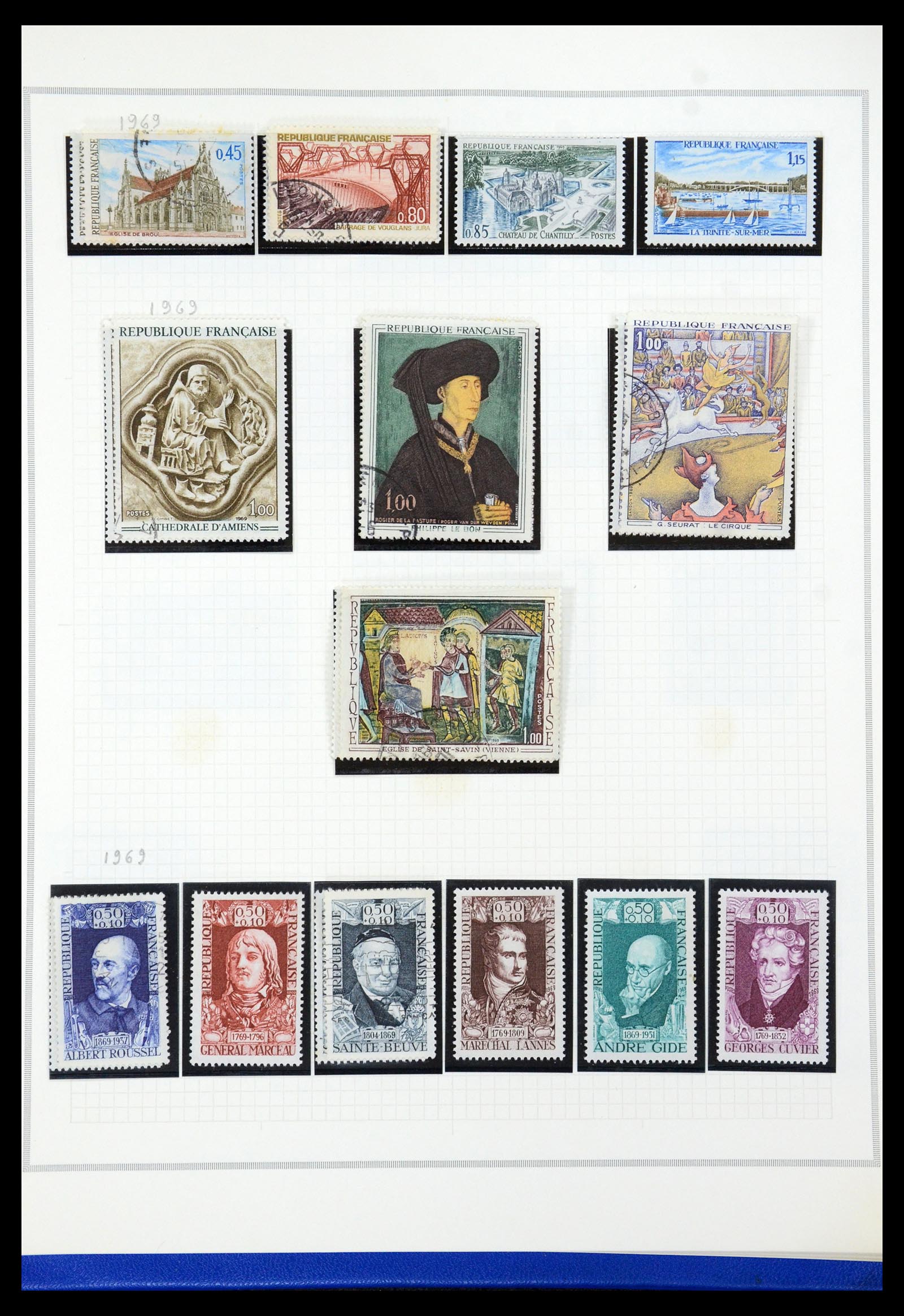 35749 097 - Stamp Collection 35749 France 1849-1997.