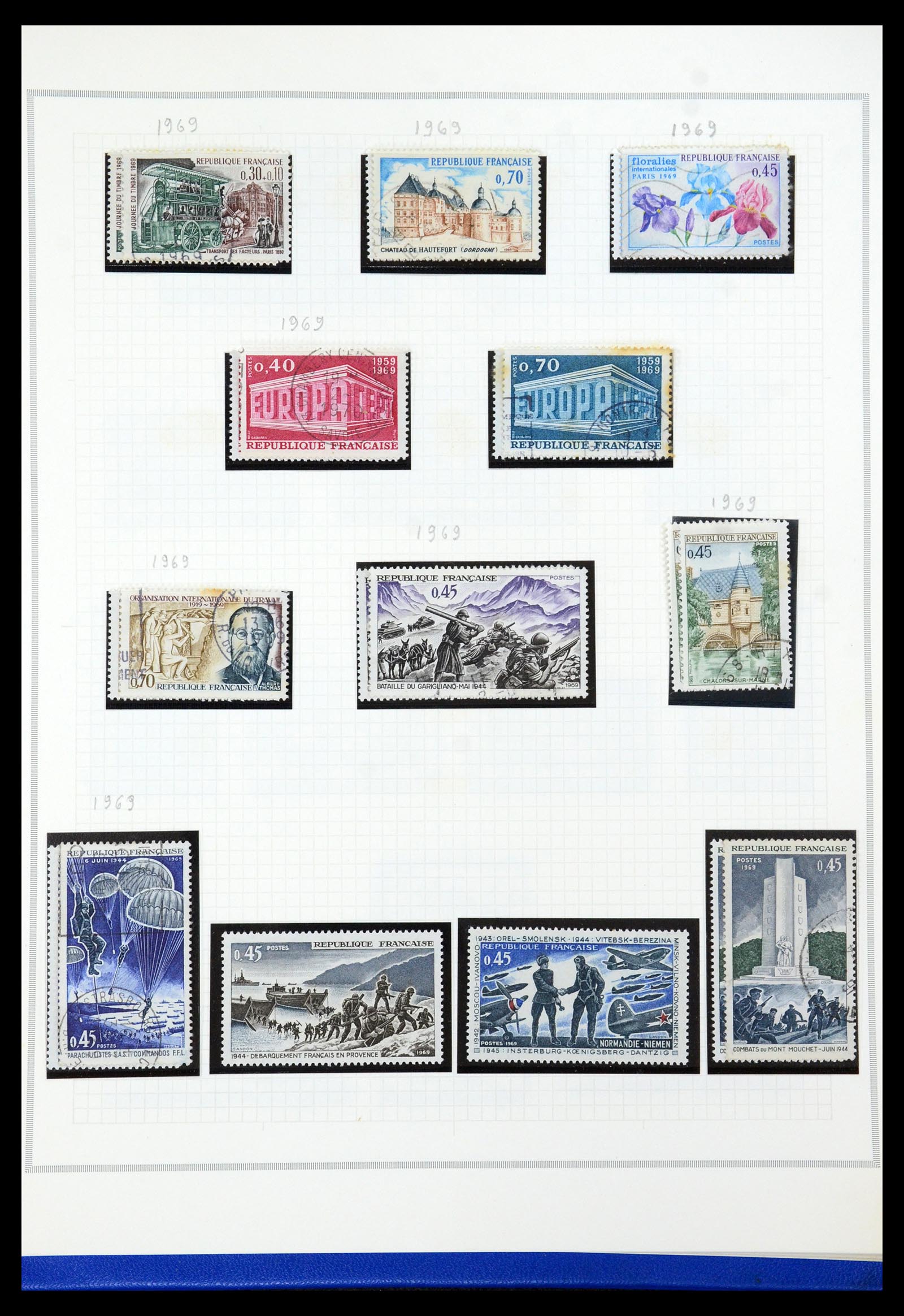 35749 098 - Stamp Collection 35749 France 1849-1997.
