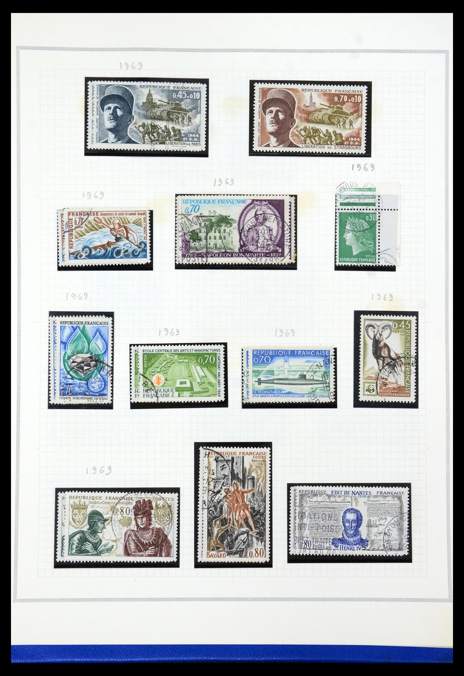 35749 099 - Stamp Collection 35749 France 1849-1997.