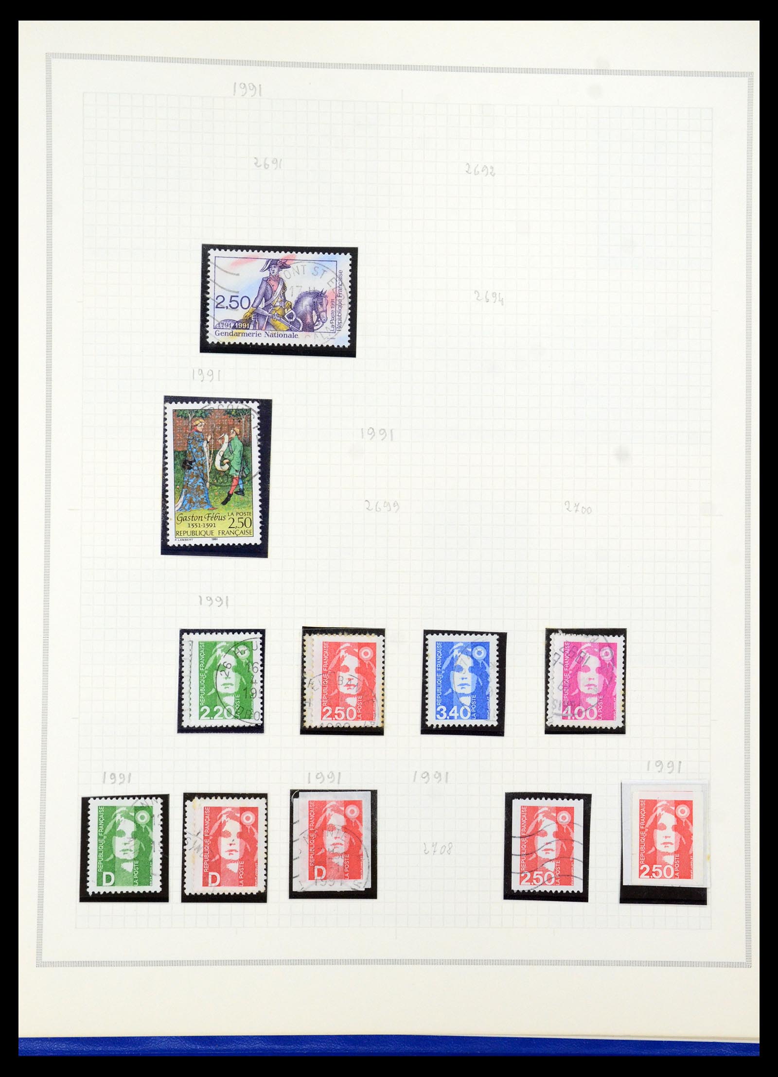 35749 181 - Postzegelverzameling 35749 Frankrijk 1849-1997.