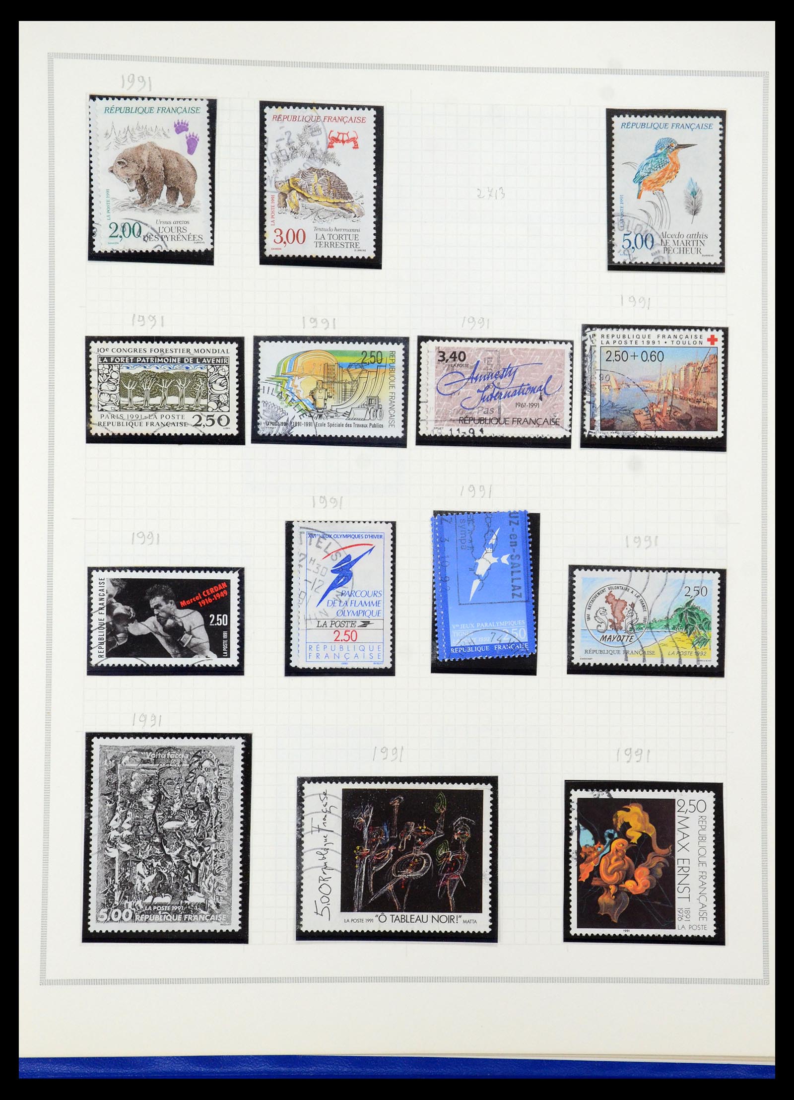 35749 182 - Postzegelverzameling 35749 Frankrijk 1849-1997.
