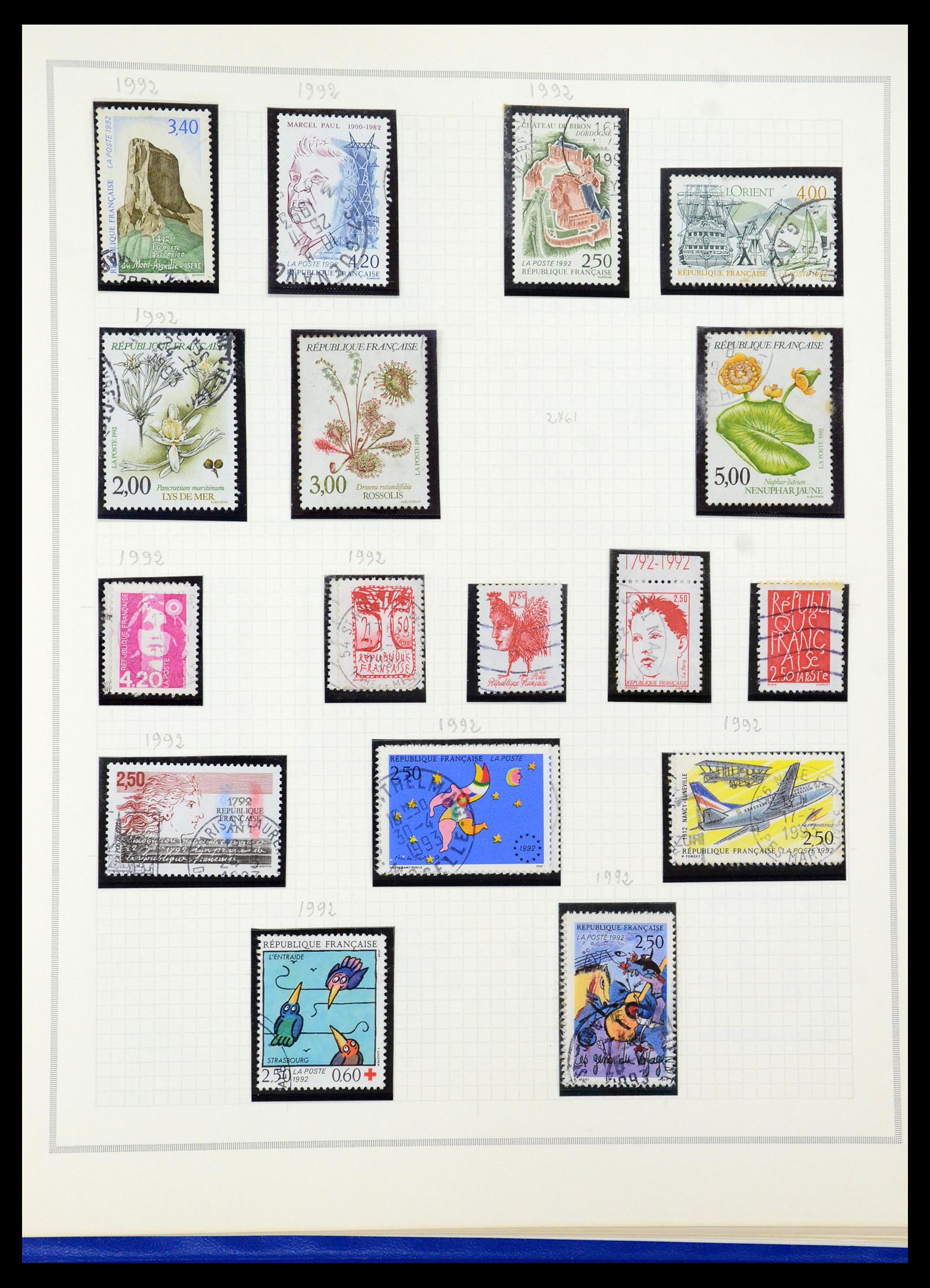 35749 185 - Postzegelverzameling 35749 Frankrijk 1849-1997.