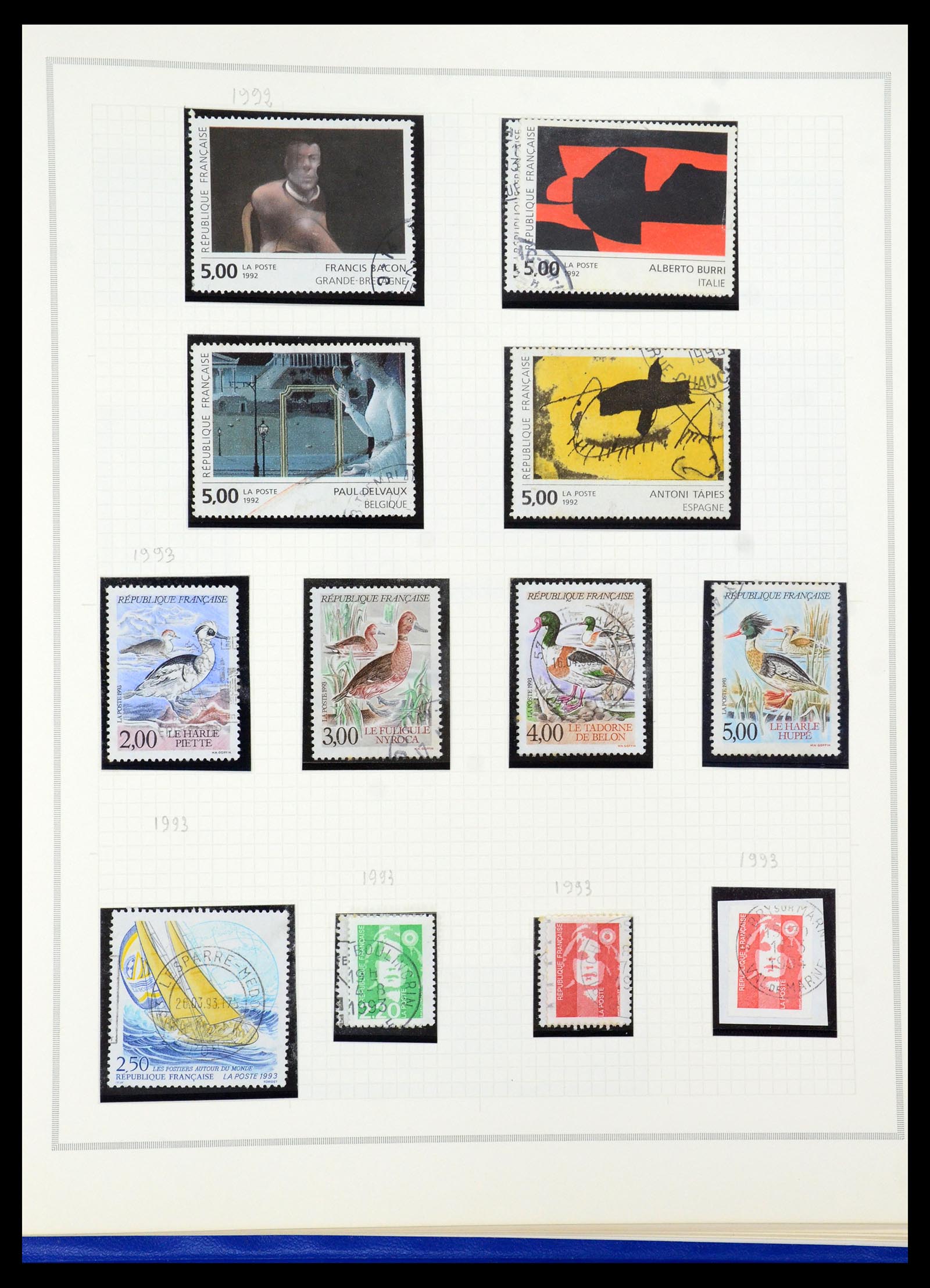 35749 186 - Stamp Collection 35749 France 1849-1997.