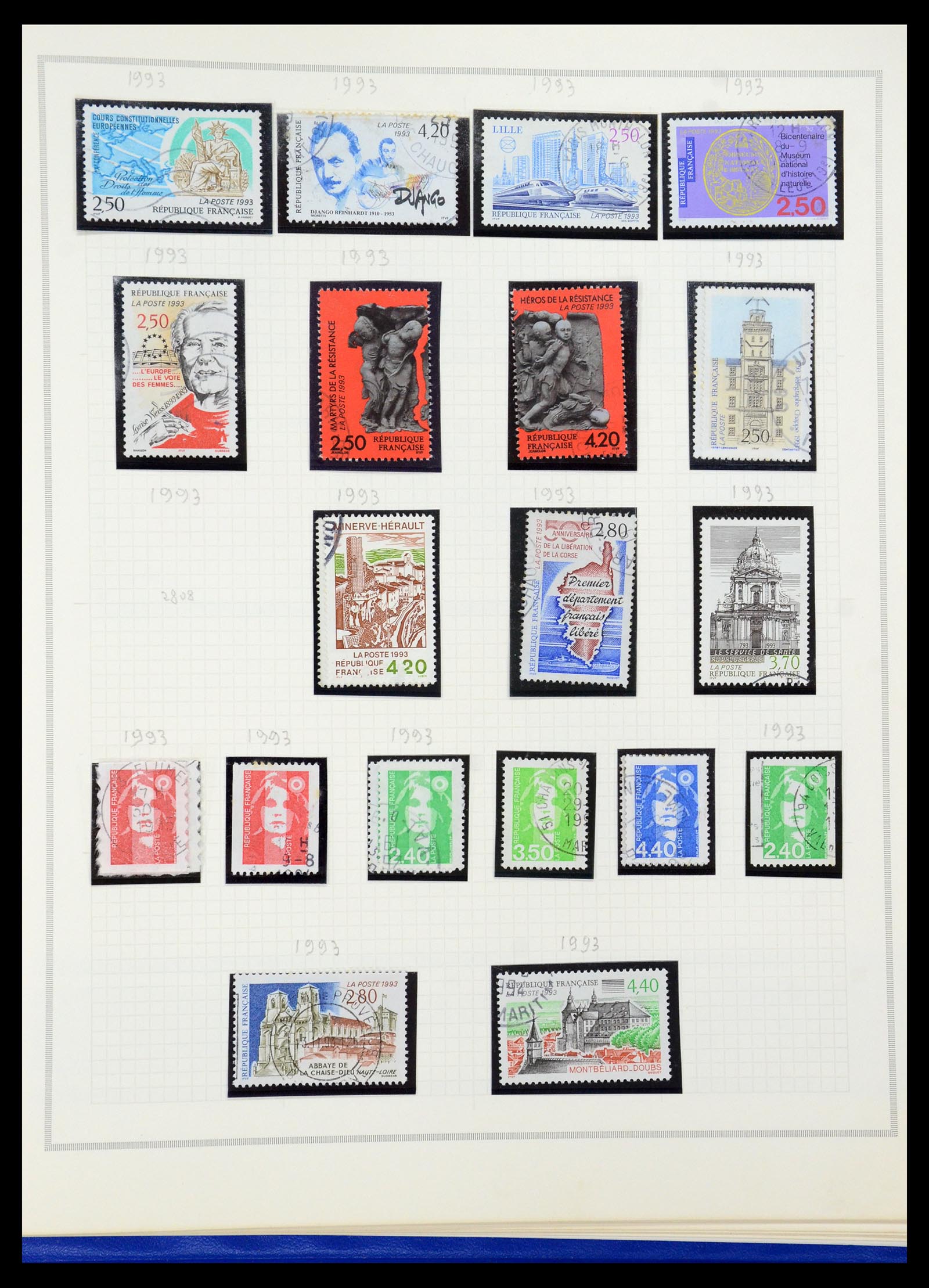 35749 188 - Postzegelverzameling 35749 Frankrijk 1849-1997.