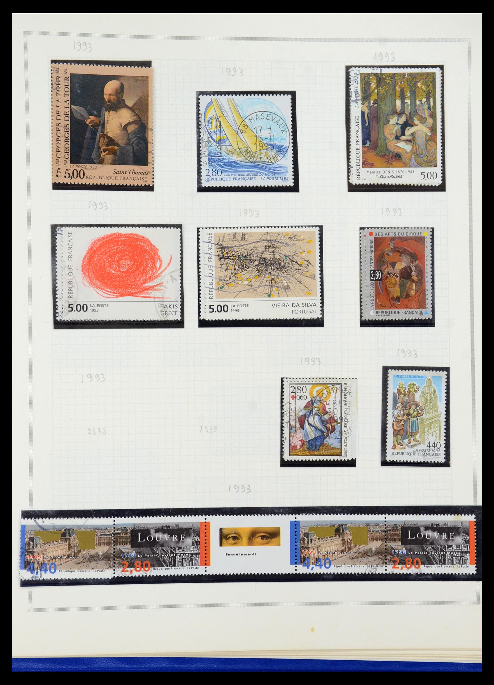 35749 189 - Postzegelverzameling 35749 Frankrijk 1849-1997.