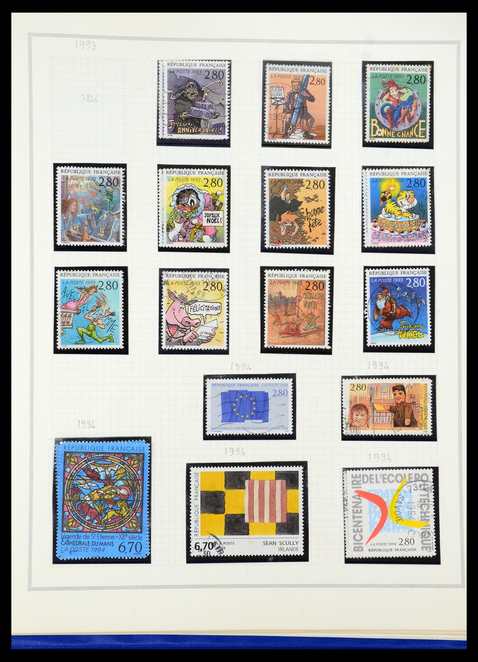 35749 190 - Postzegelverzameling 35749 Frankrijk 1849-1997.