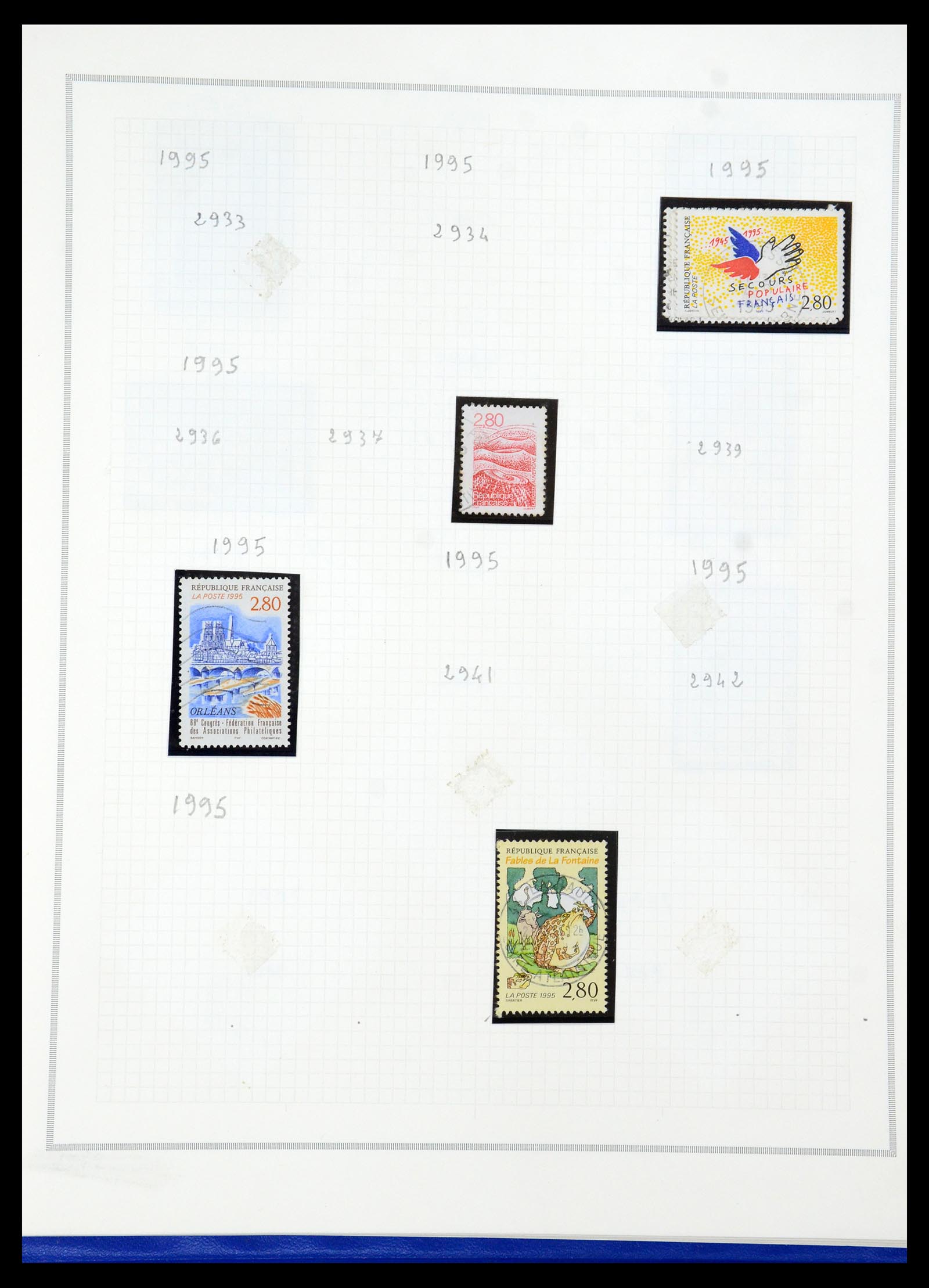 35749 197 - Postzegelverzameling 35749 Frankrijk 1849-1997.