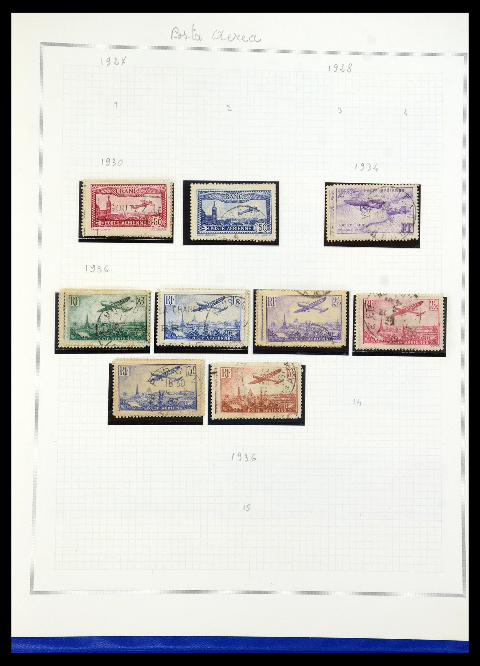35749 207 - Postzegelverzameling 35749 Frankrijk 1849-1997.