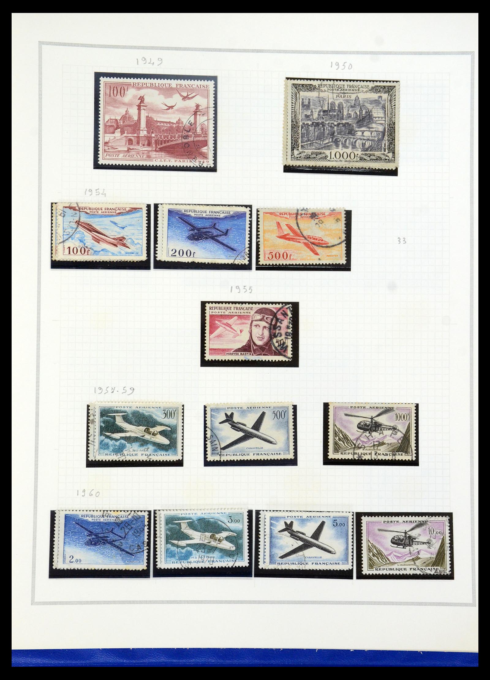 35749 209 - Stamp Collection 35749 France 1849-1997.