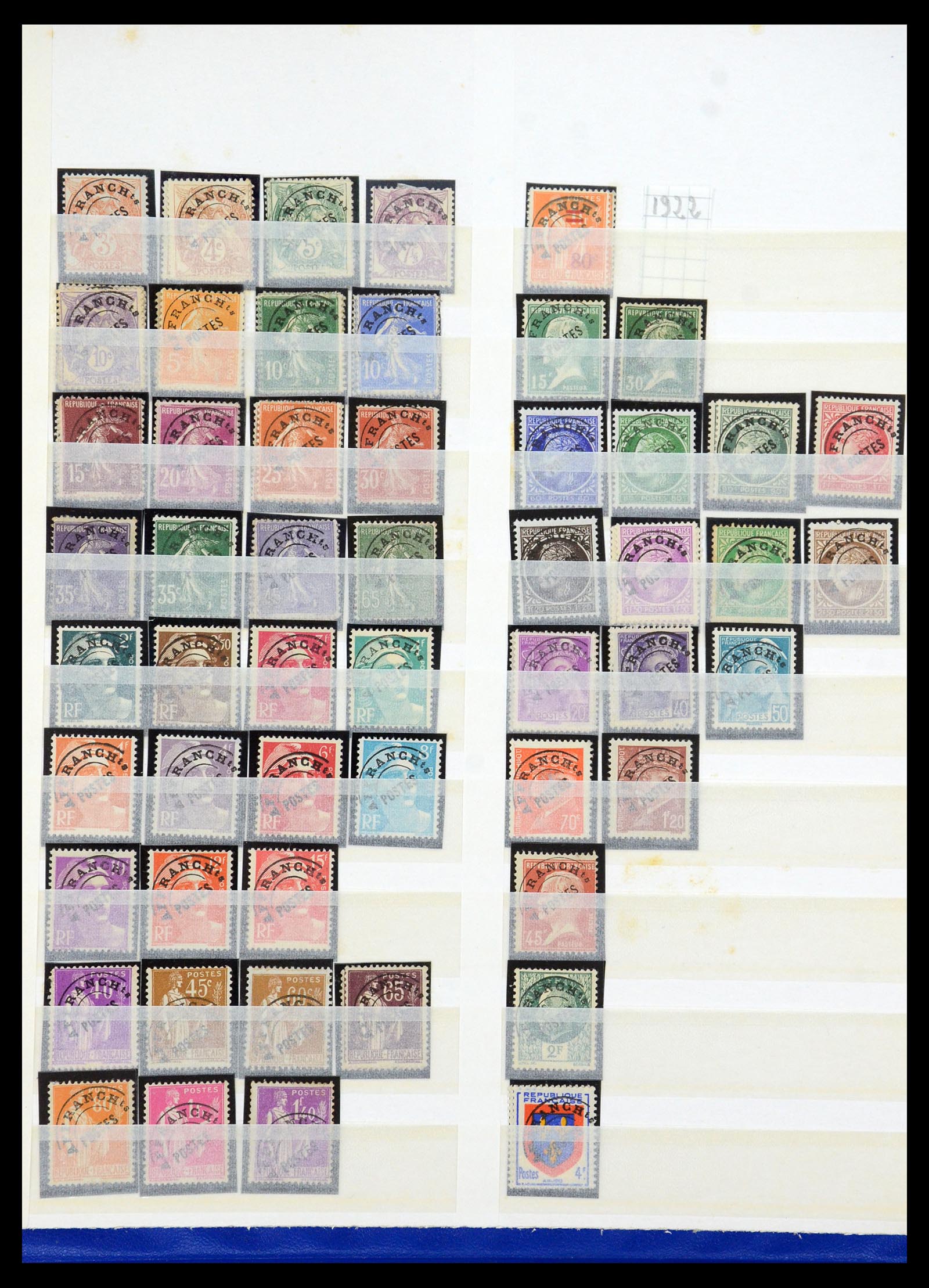 35749 212 - Postzegelverzameling 35749 Frankrijk 1849-1997.