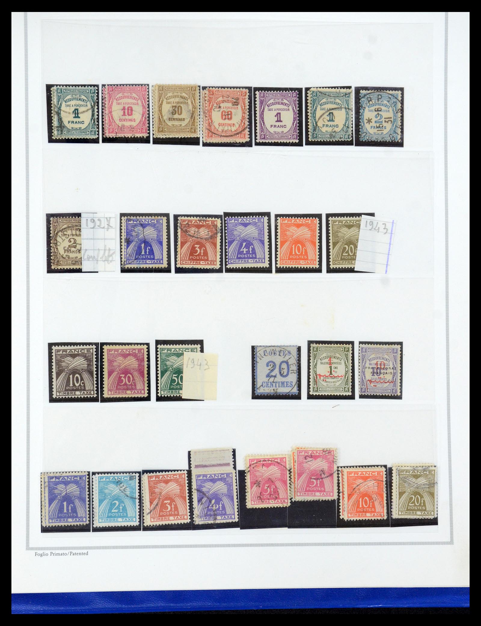 35749 216 - Stamp Collection 35749 France 1849-1997.