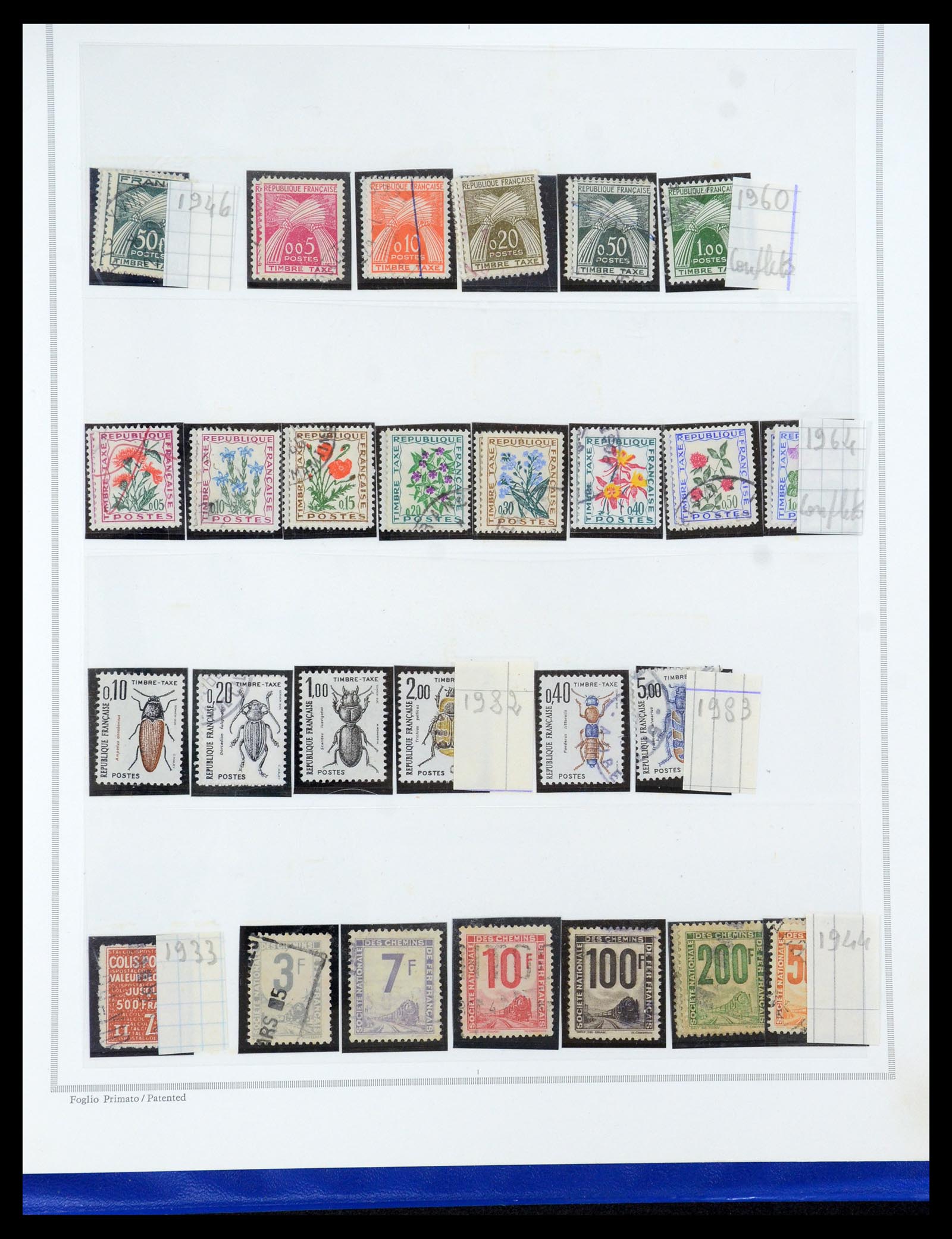 35749 217 - Stamp Collection 35749 France 1849-1997.