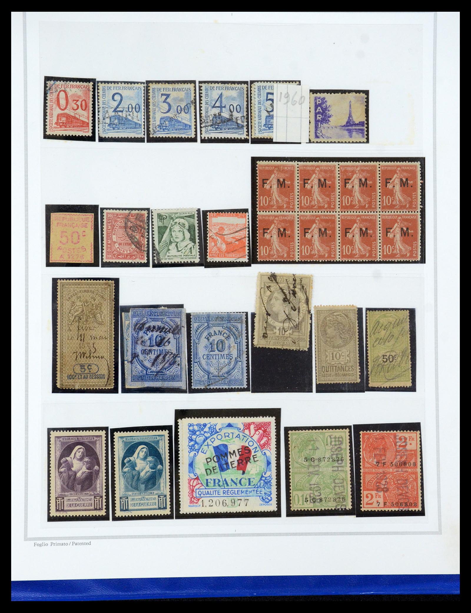 35749 218 - Stamp Collection 35749 France 1849-1997.