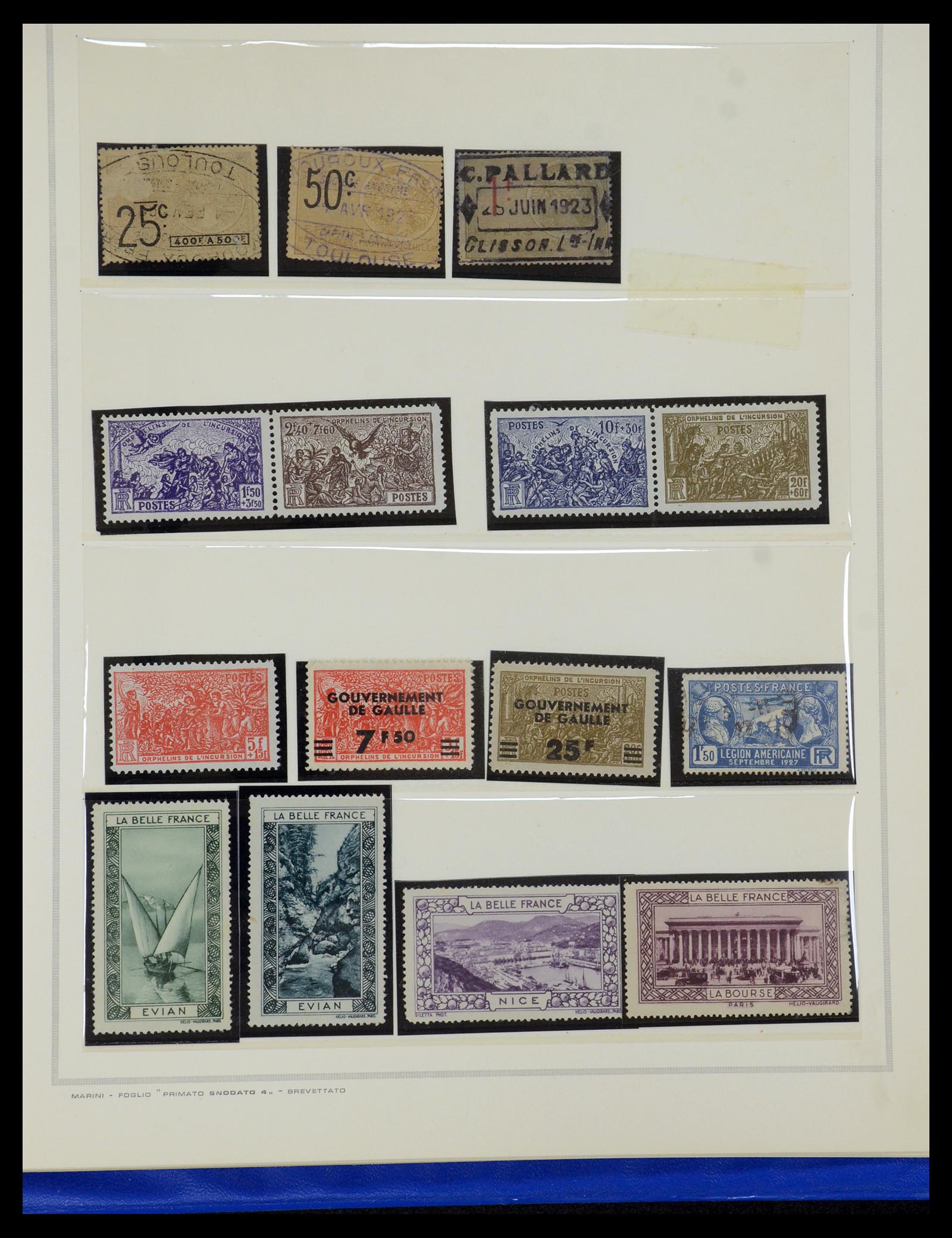 35749 220 - Stamp Collection 35749 France 1849-1997.