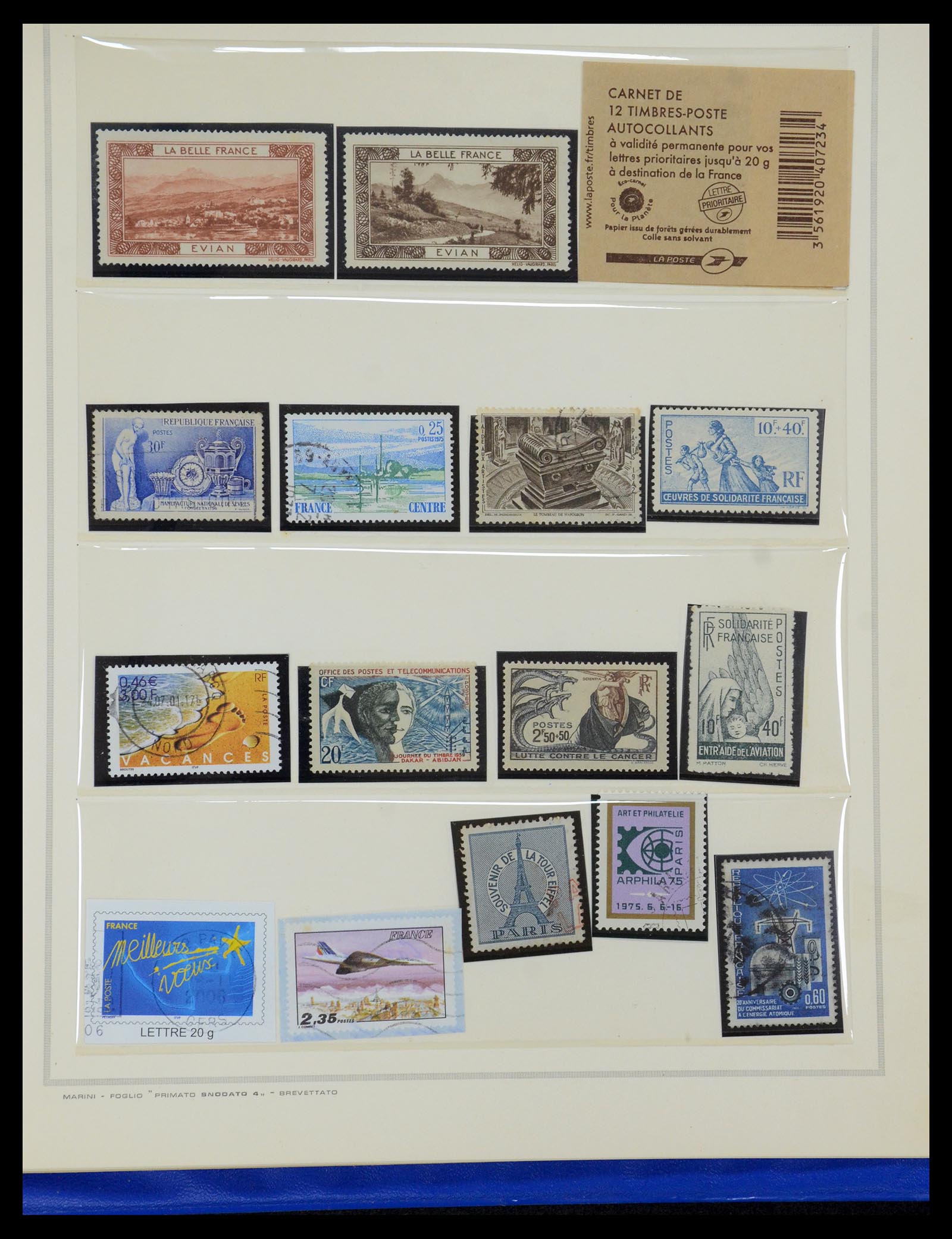 35749 221 - Stamp Collection 35749 France 1849-1997.