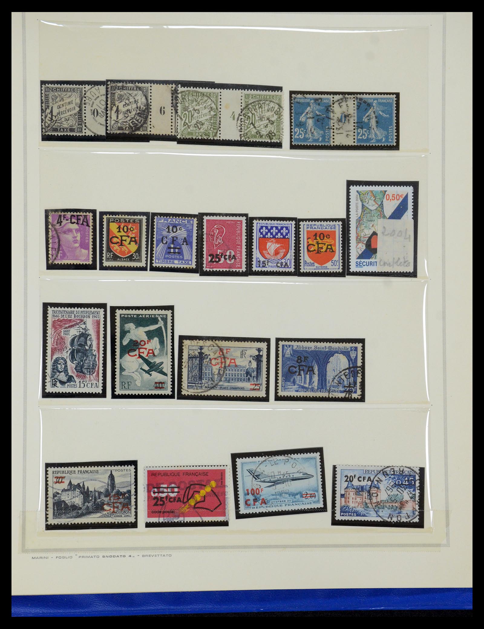 35749 222 - Postzegelverzameling 35749 Frankrijk 1849-1997.
