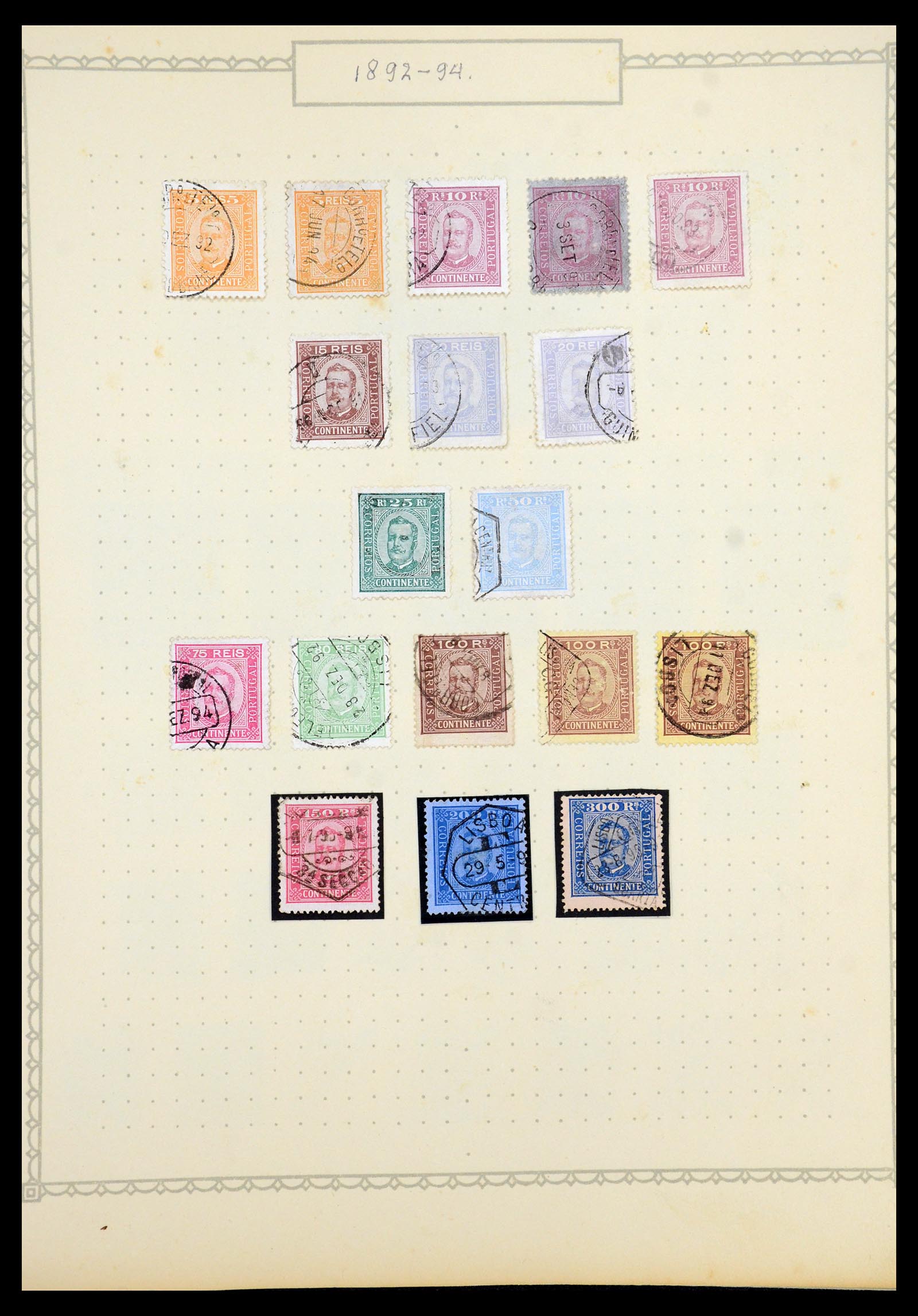 35750 005 - Postzegelverzameling 35750 Portugal 1853-1935.