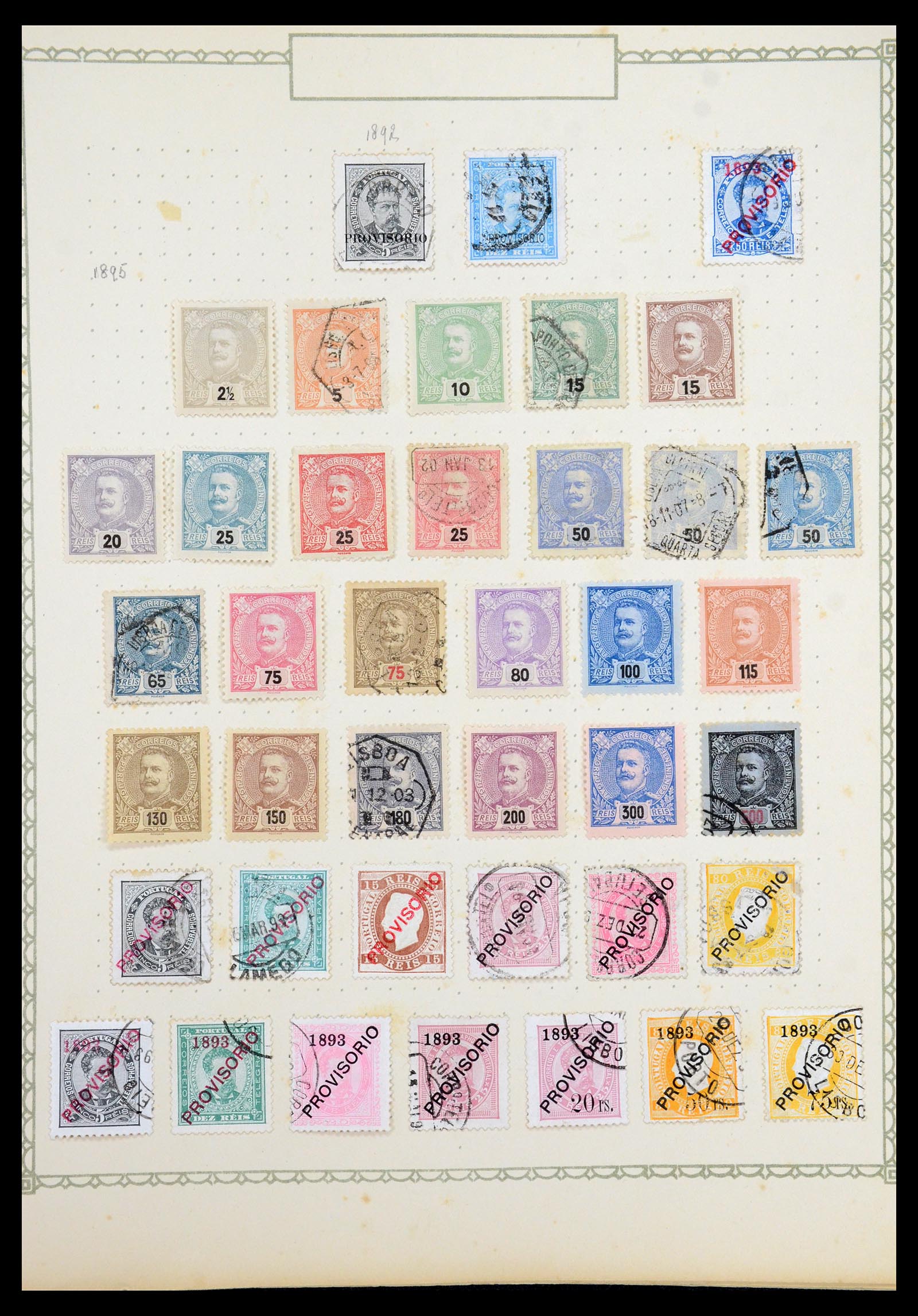 35750 007 - Postzegelverzameling 35750 Portugal 1853-1935.