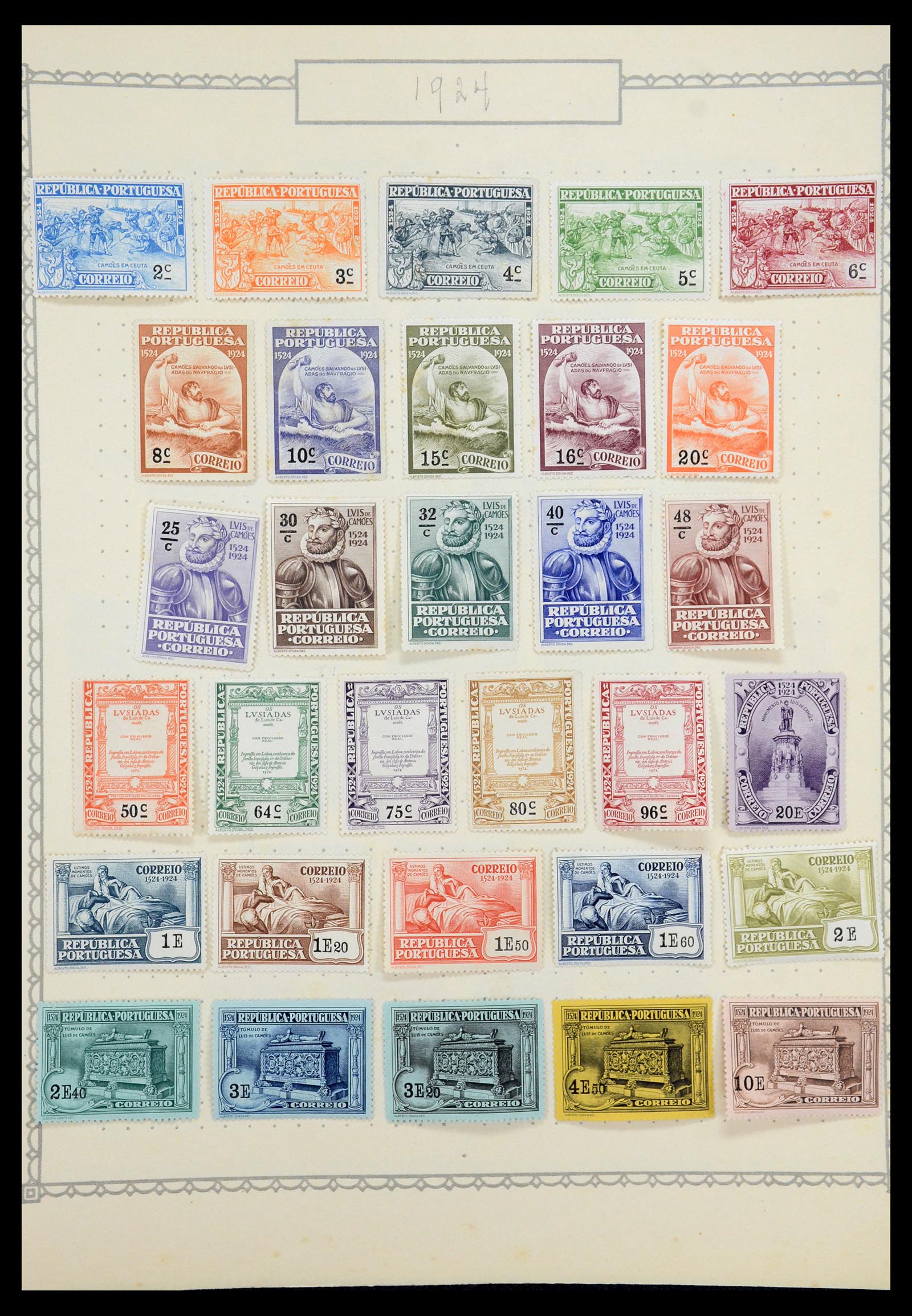 35750 015 - Postzegelverzameling 35750 Portugal 1853-1935.