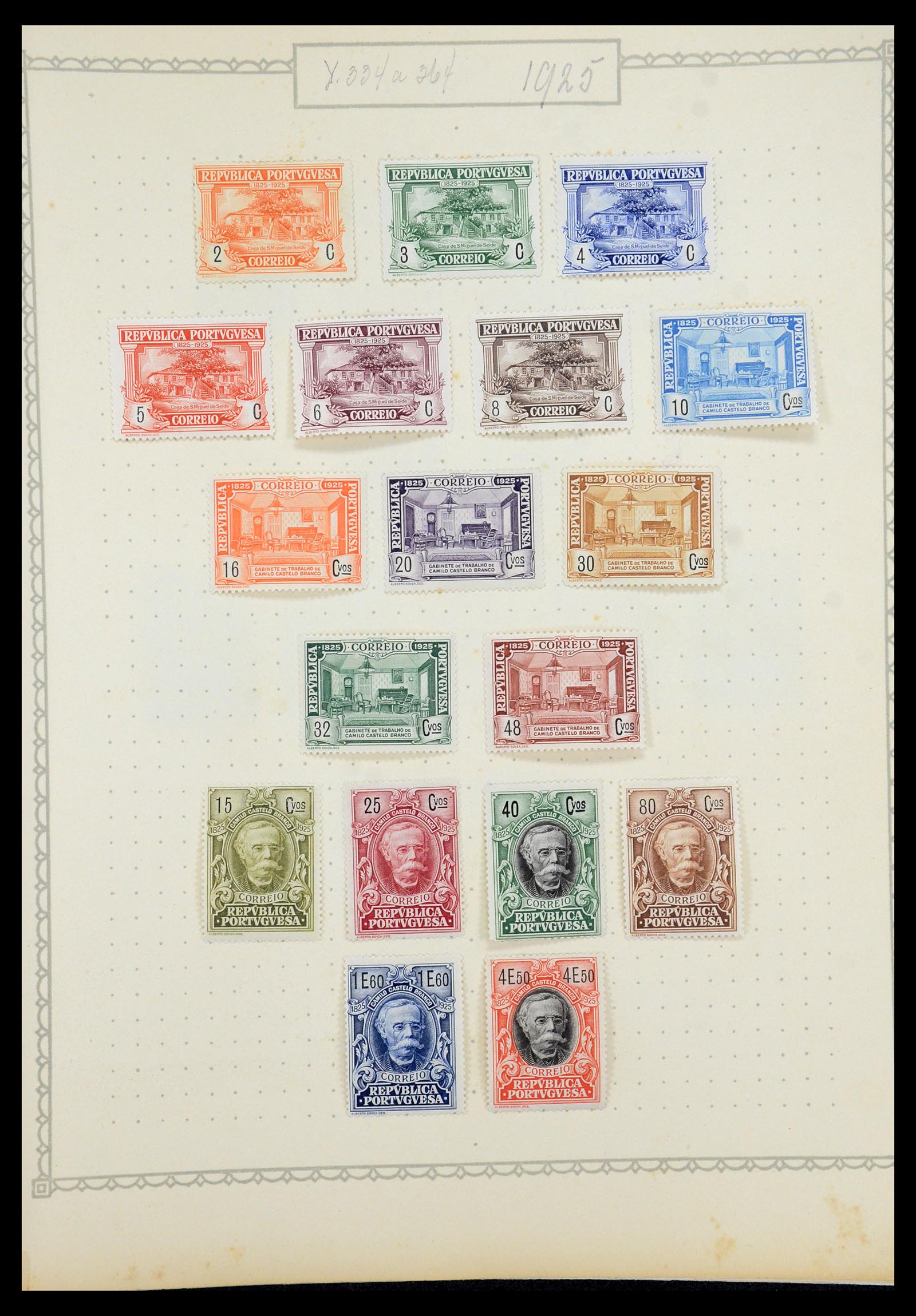 35750 017 - Postzegelverzameling 35750 Portugal 1853-1935.