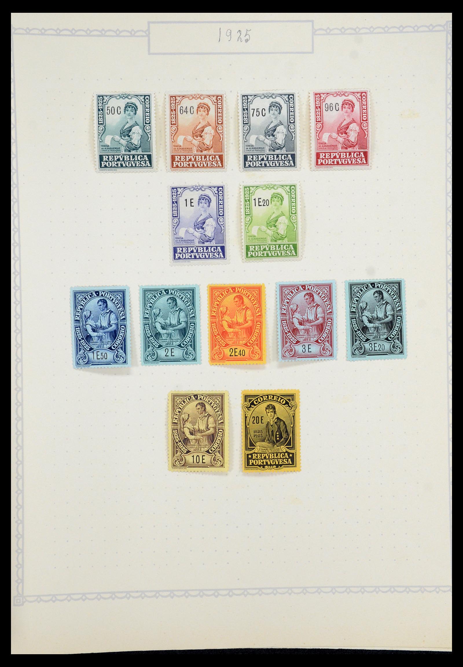 35750 018 - Postzegelverzameling 35750 Portugal 1853-1935.