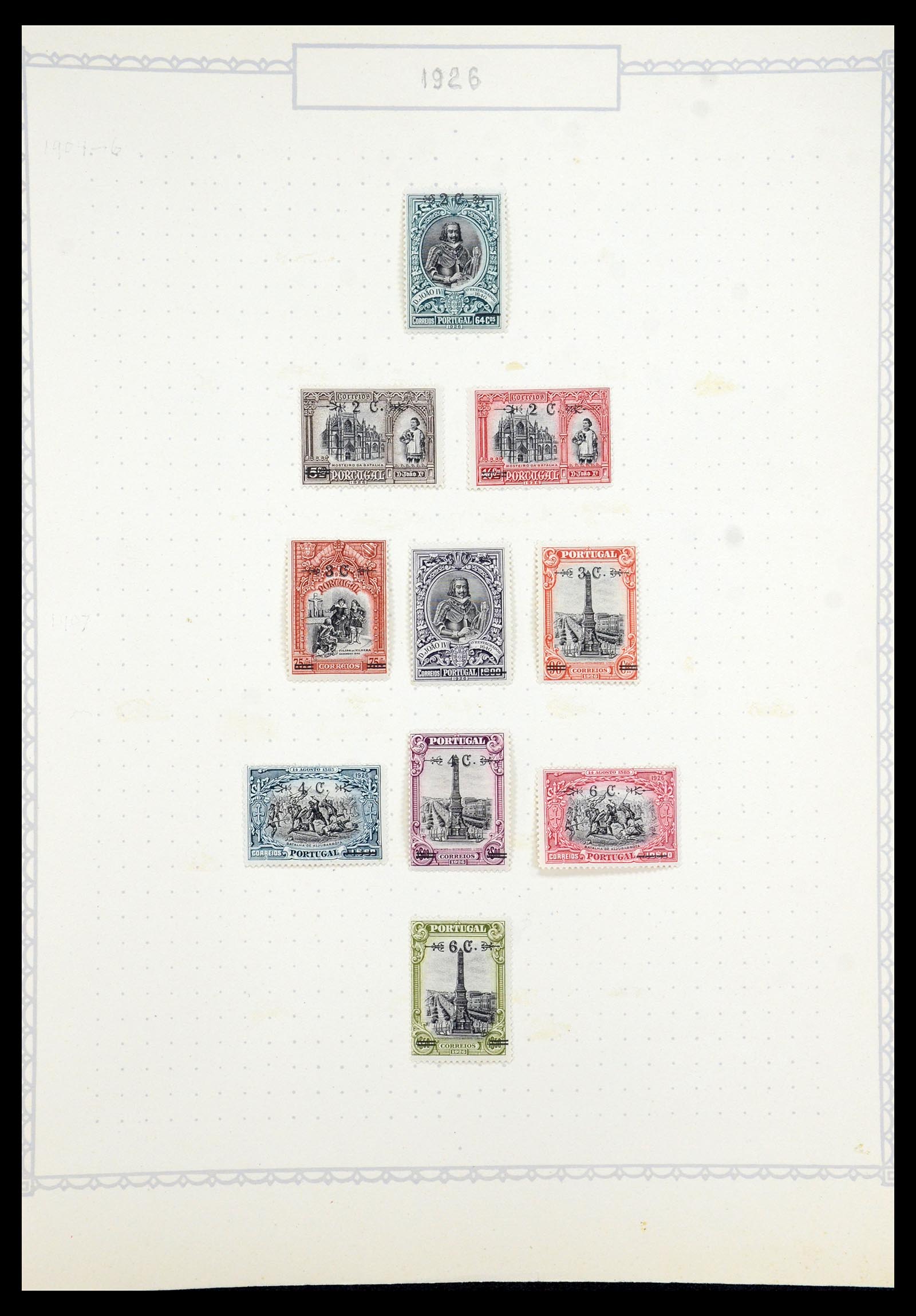 35750 019 - Postzegelverzameling 35750 Portugal 1853-1935.
