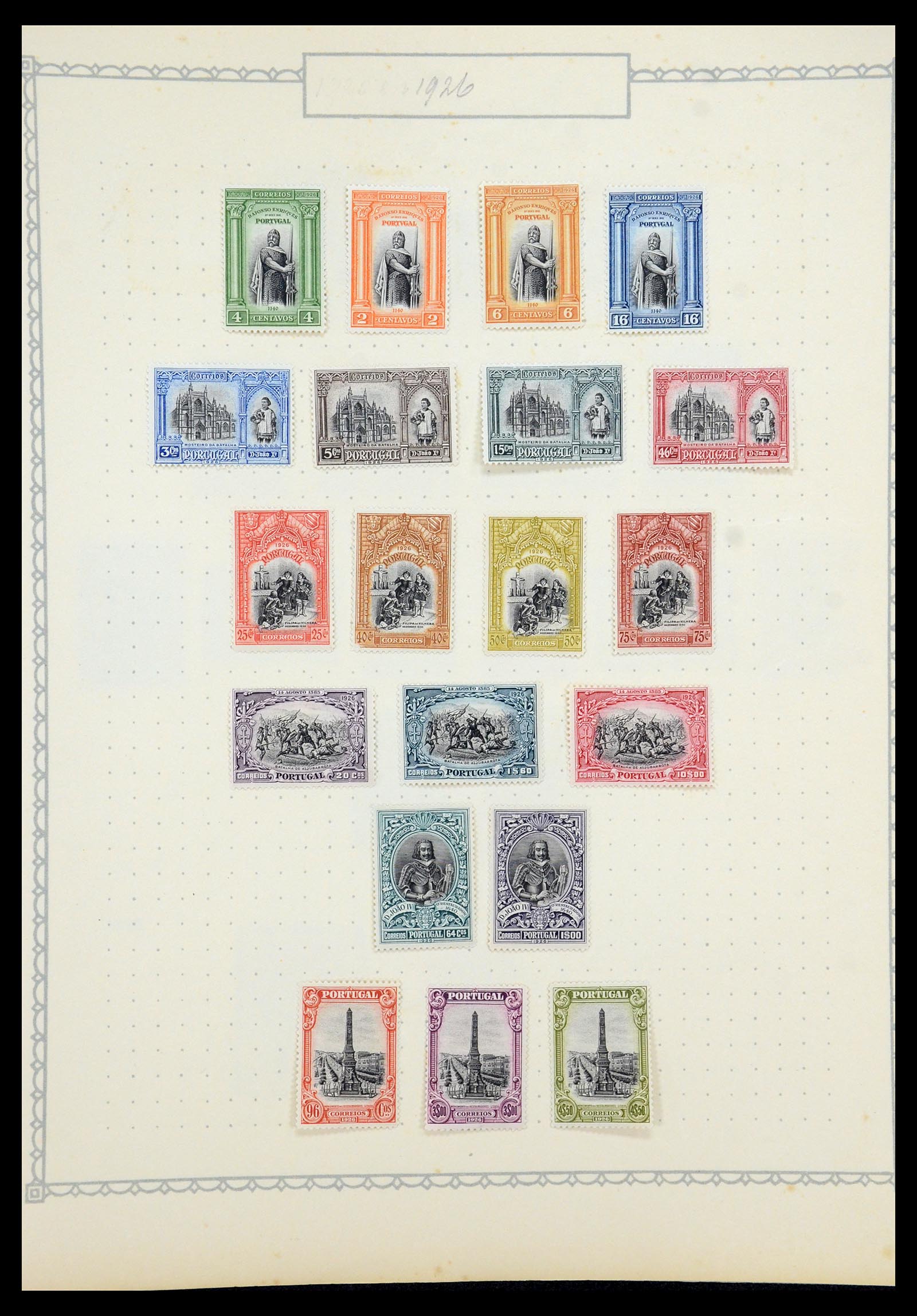 35750 020 - Postzegelverzameling 35750 Portugal 1853-1935.