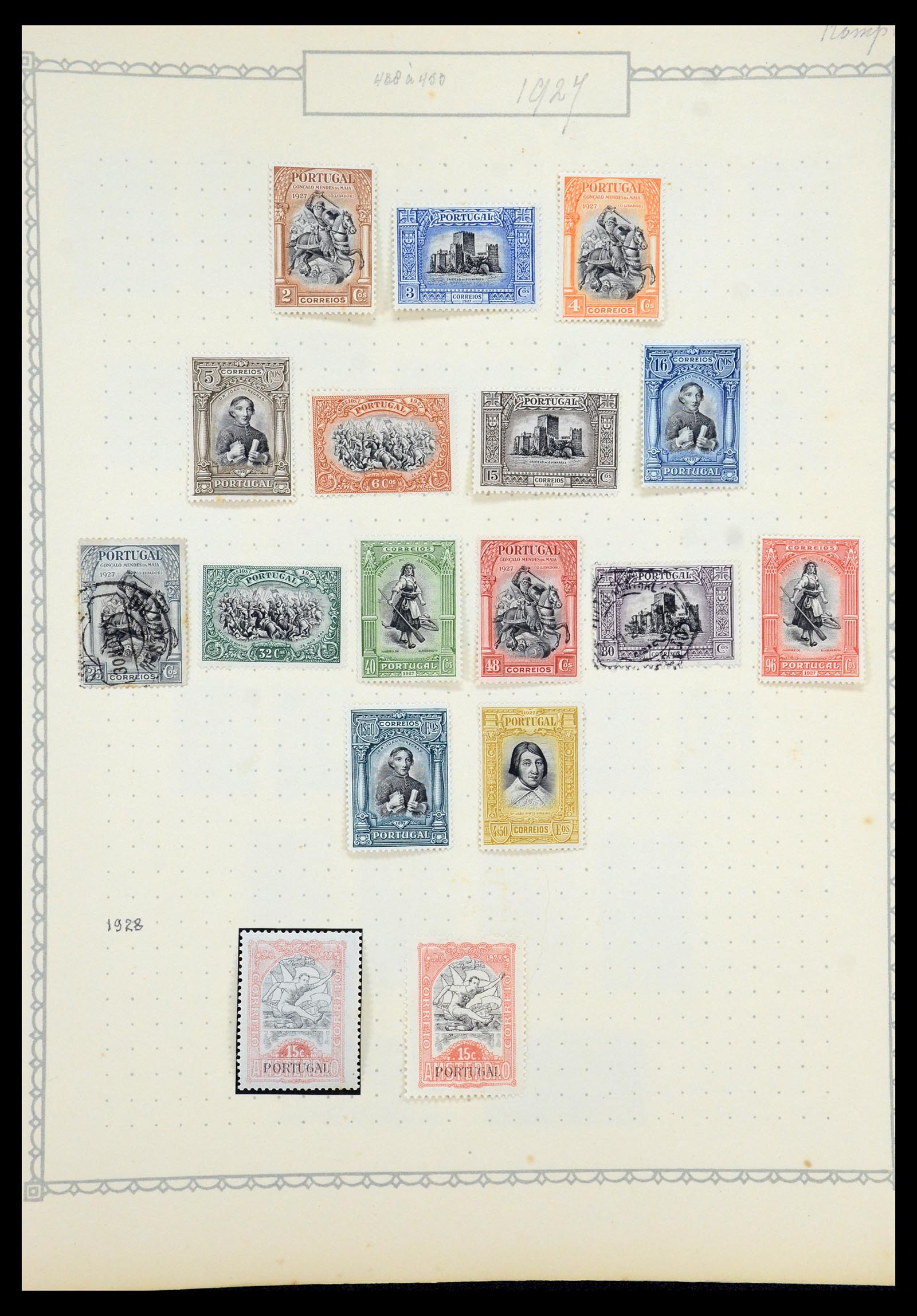 35750 021 - Postzegelverzameling 35750 Portugal 1853-1935.