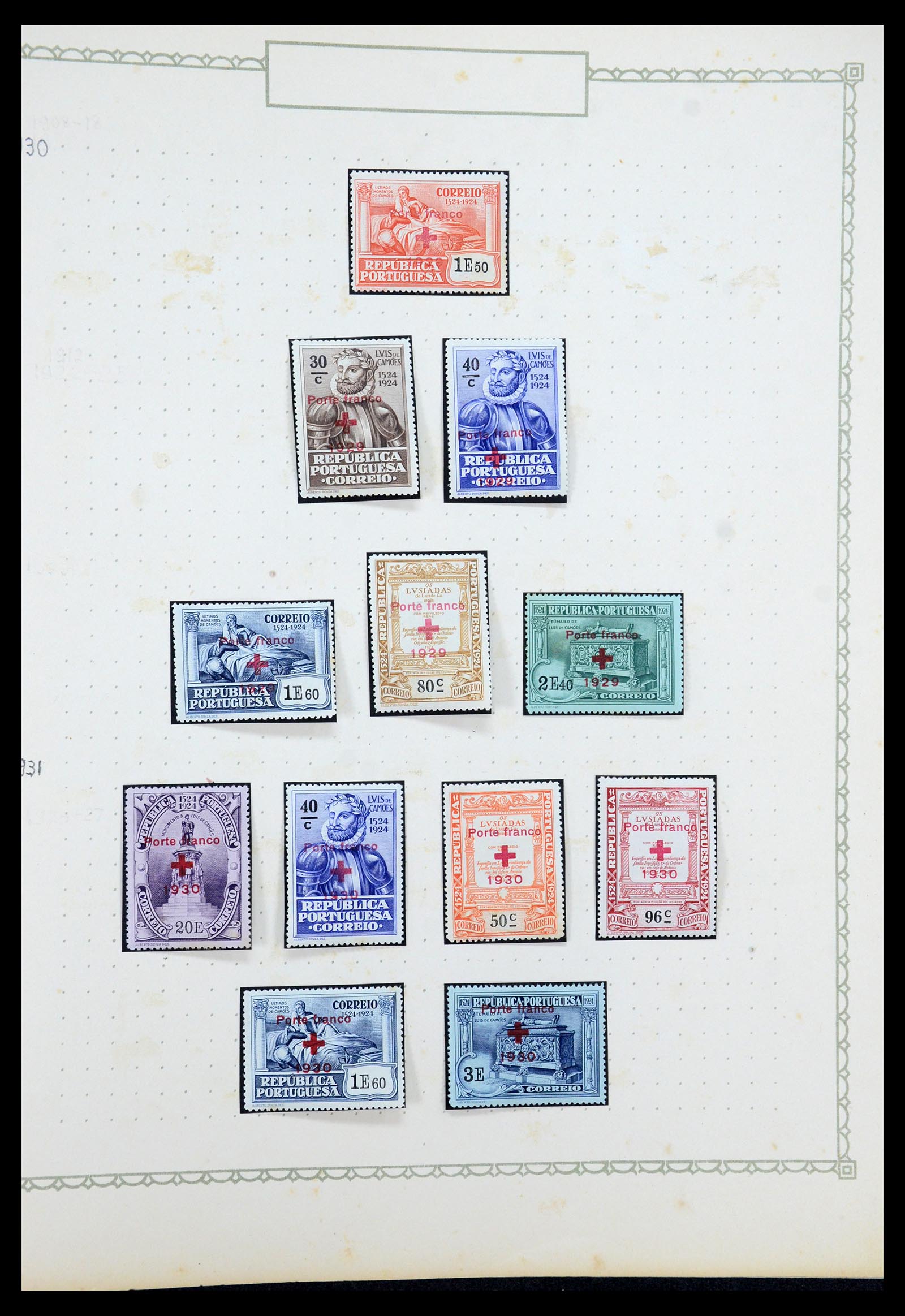 35750 031 - Postzegelverzameling 35750 Portugal 1853-1935.