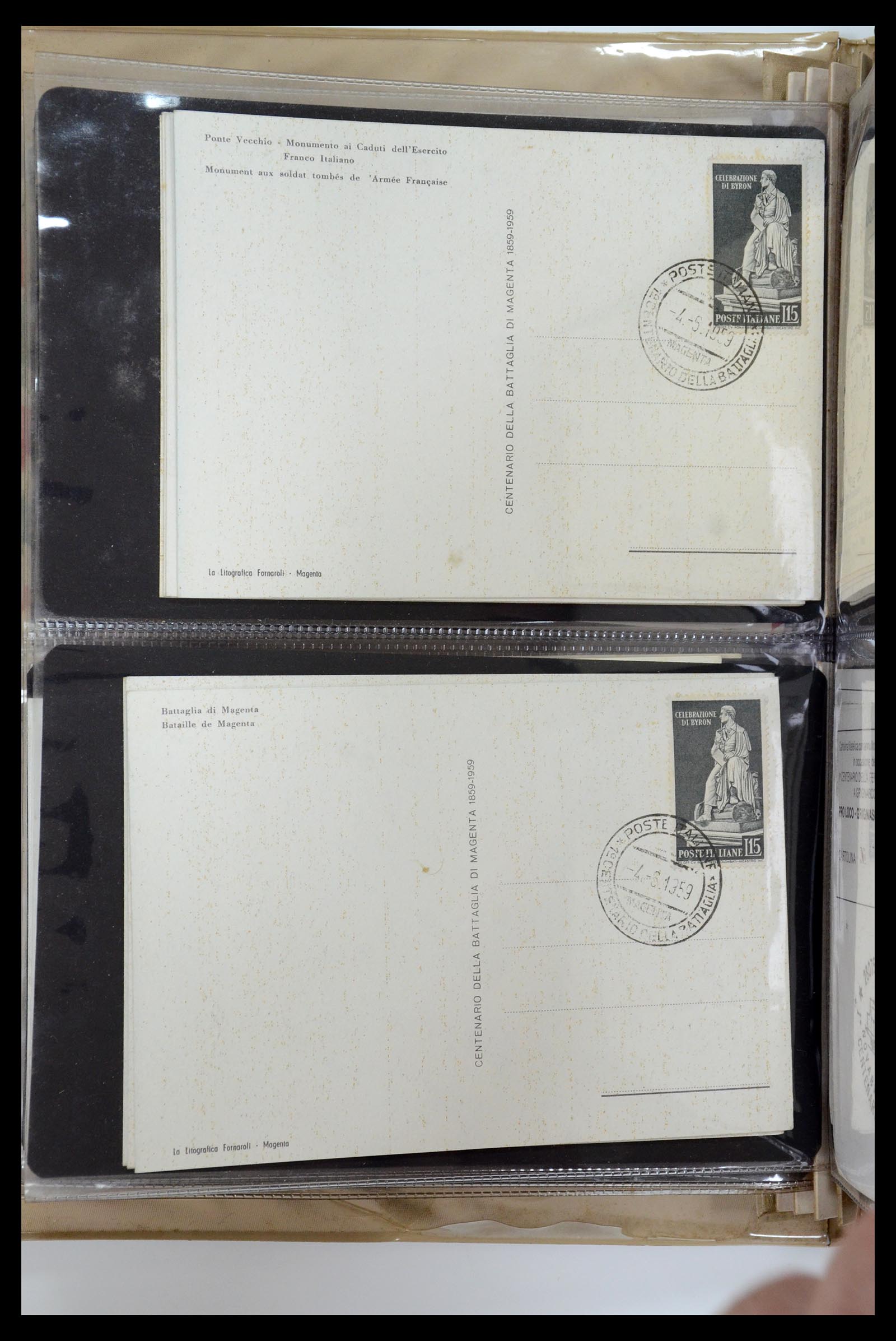 35751 020 - Postzegelverzameling 35751 Italië brieven 1878-1960.