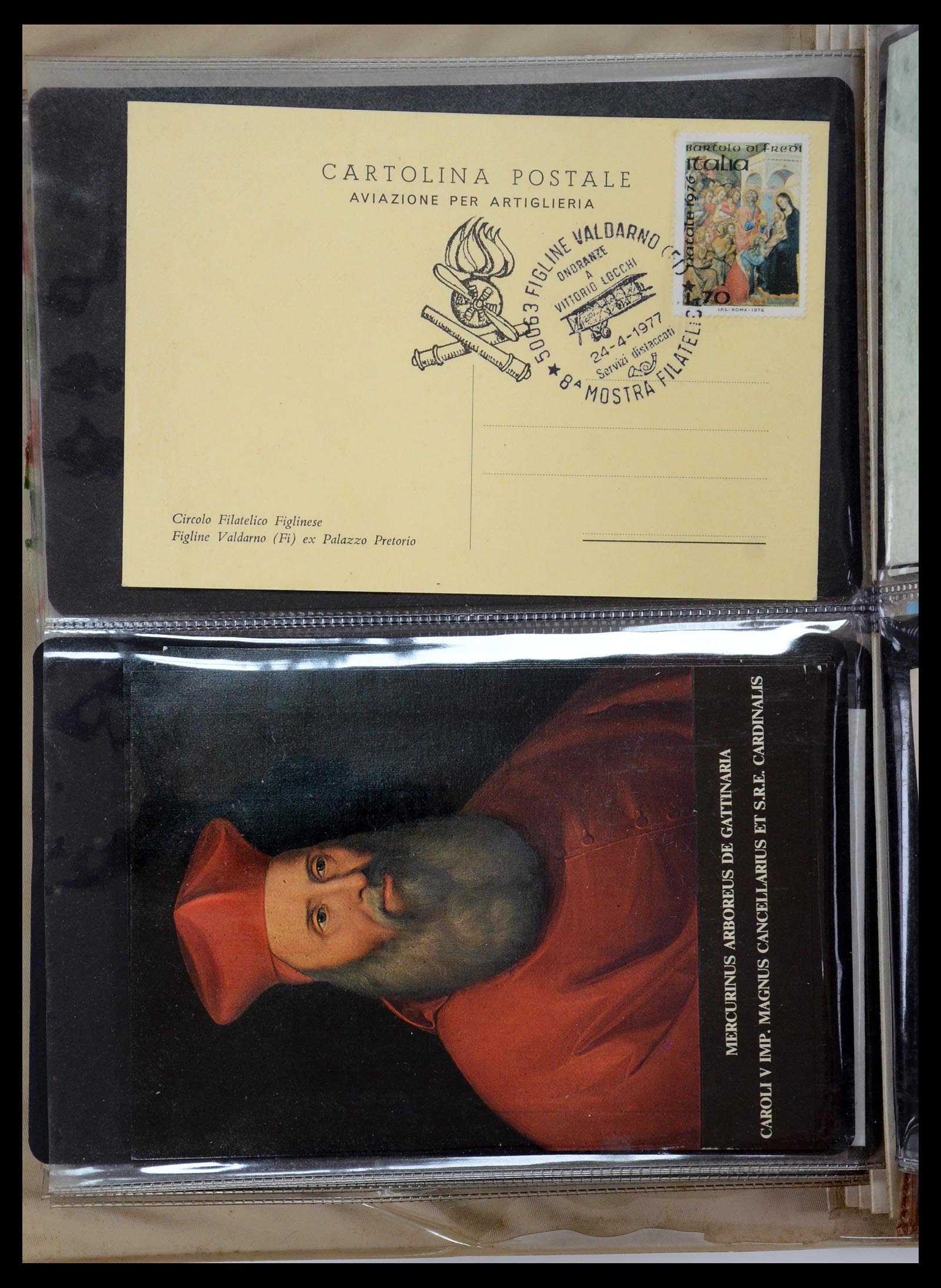 35751 024 - Postzegelverzameling 35751 Italië brieven 1878-1960.