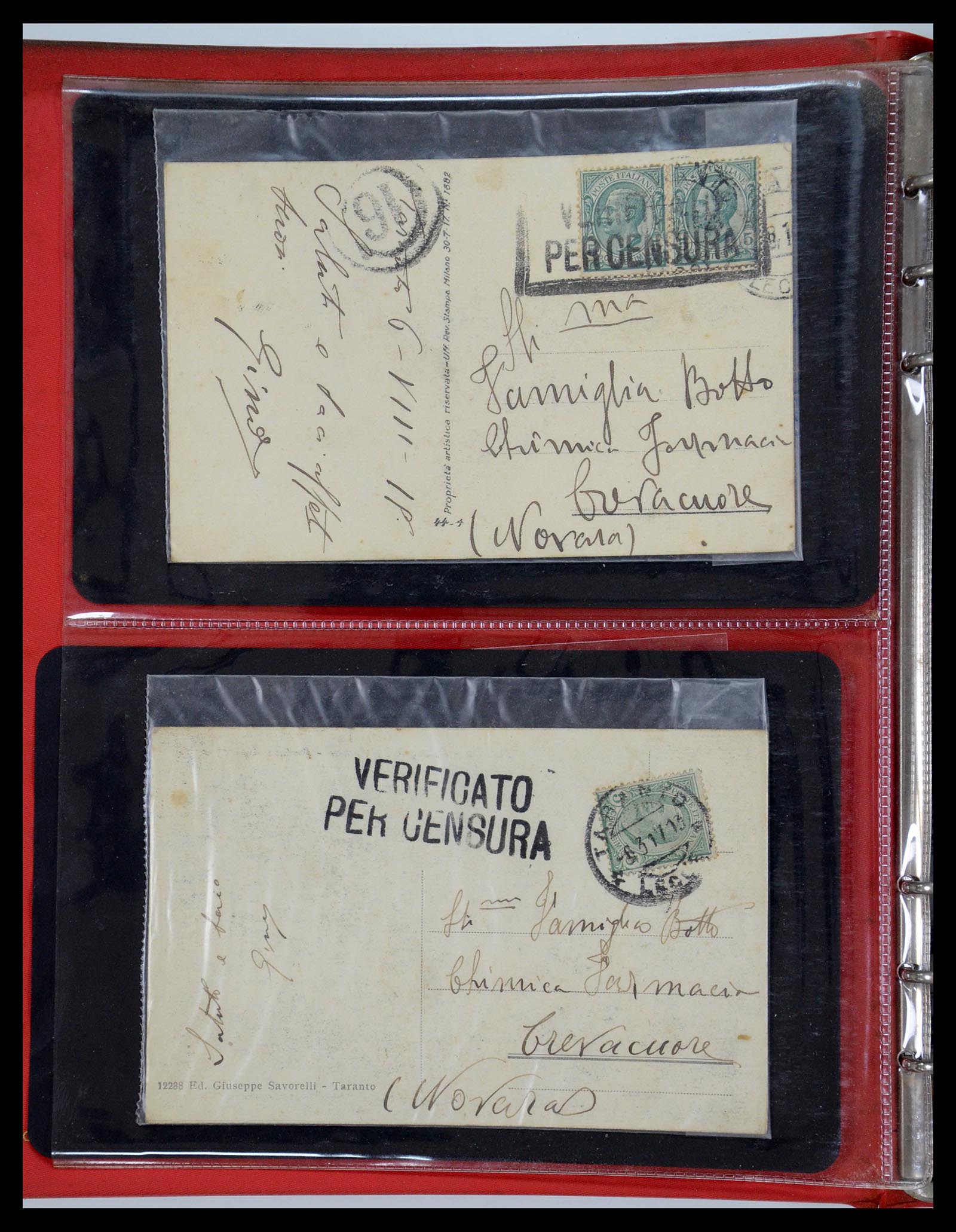 35751 032 - Stamp Collection 35751 Italy covers 1878-1960.