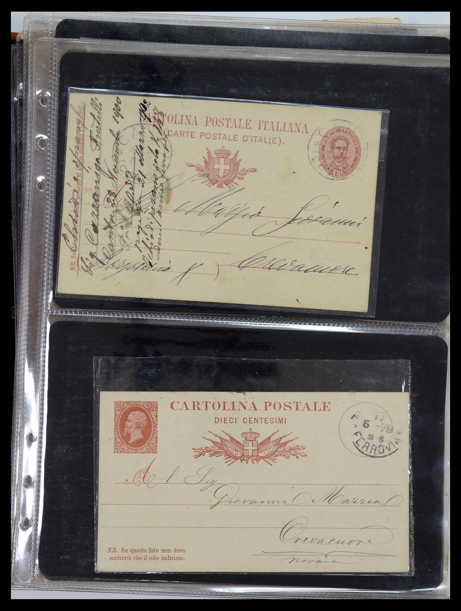 35751 039 - Postzegelverzameling 35751 Italië brieven 1878-1960.