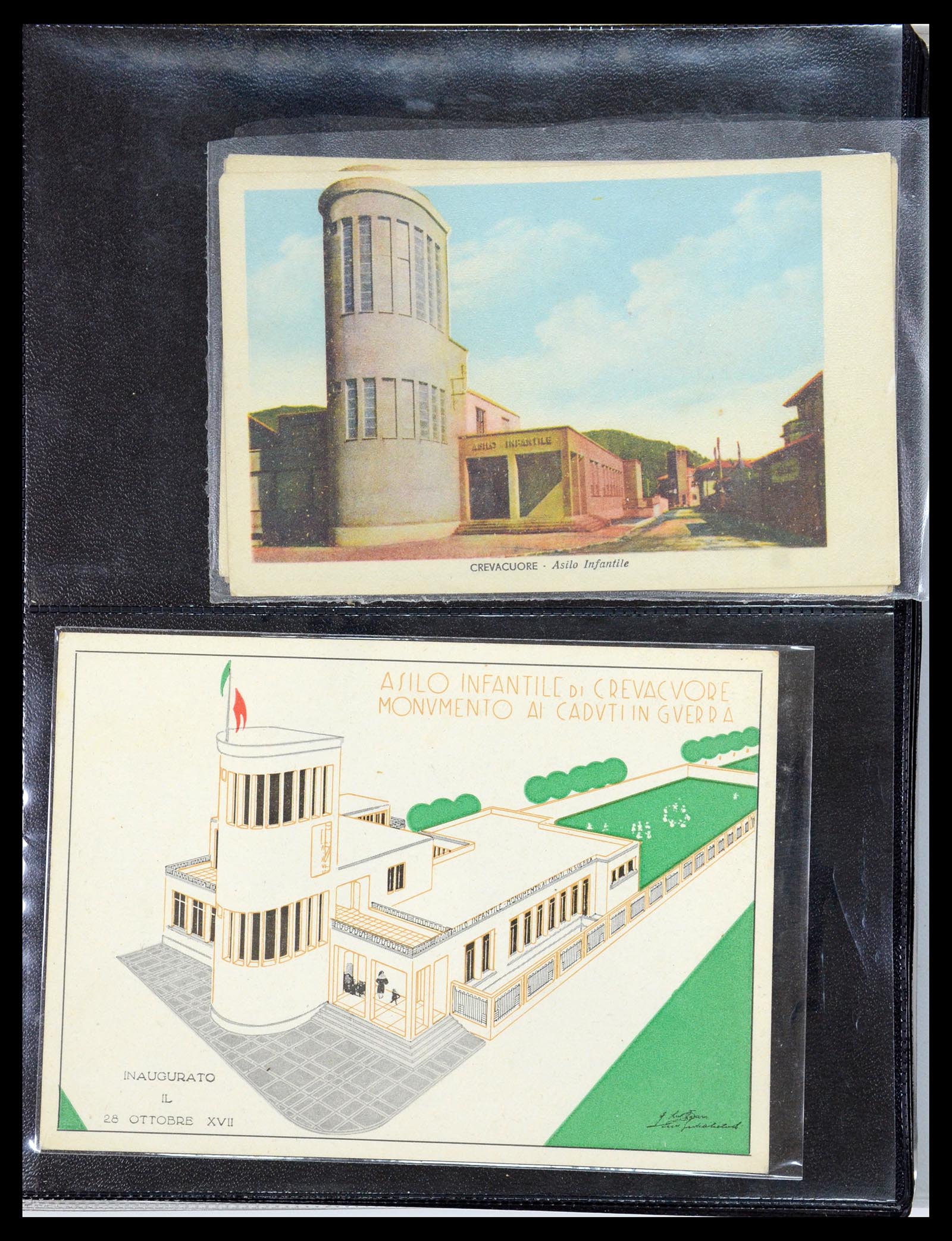 35751 073 - Postzegelverzameling 35751 Italië brieven 1878-1960.