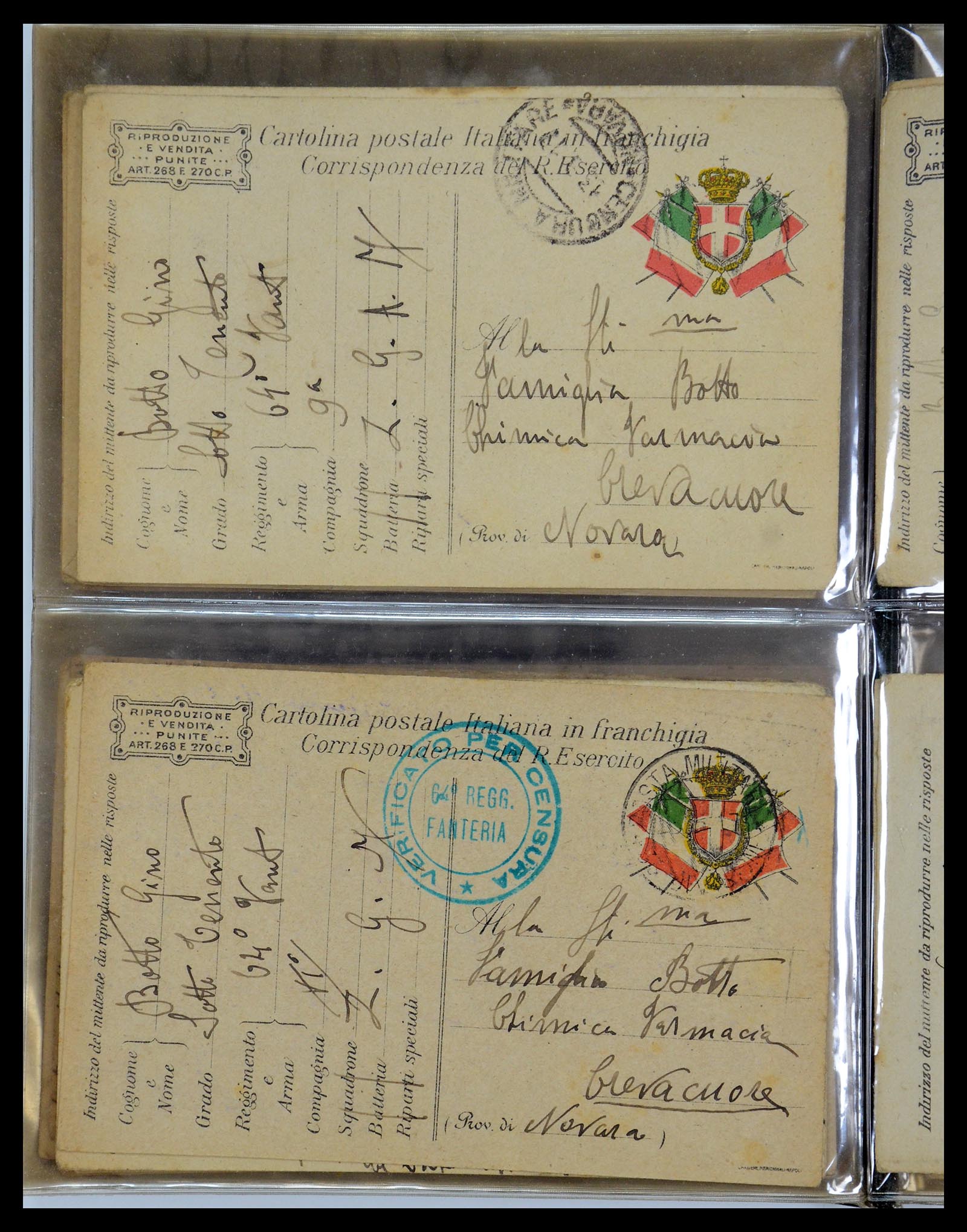 35751 162 - Stamp Collection 35751 Italy covers 1878-1960.