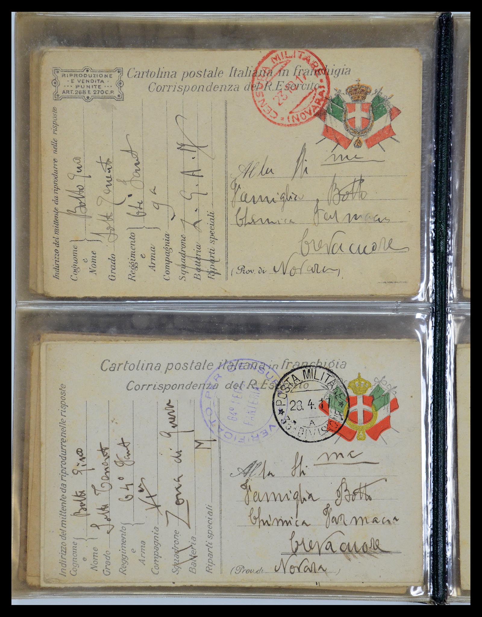 35751 164 - Stamp Collection 35751 Italy covers 1878-1960.