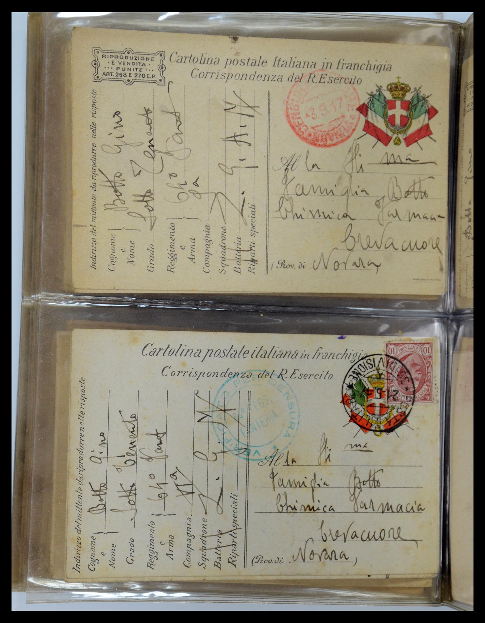 35751 176 - Stamp Collection 35751 Italy covers 1878-1960.