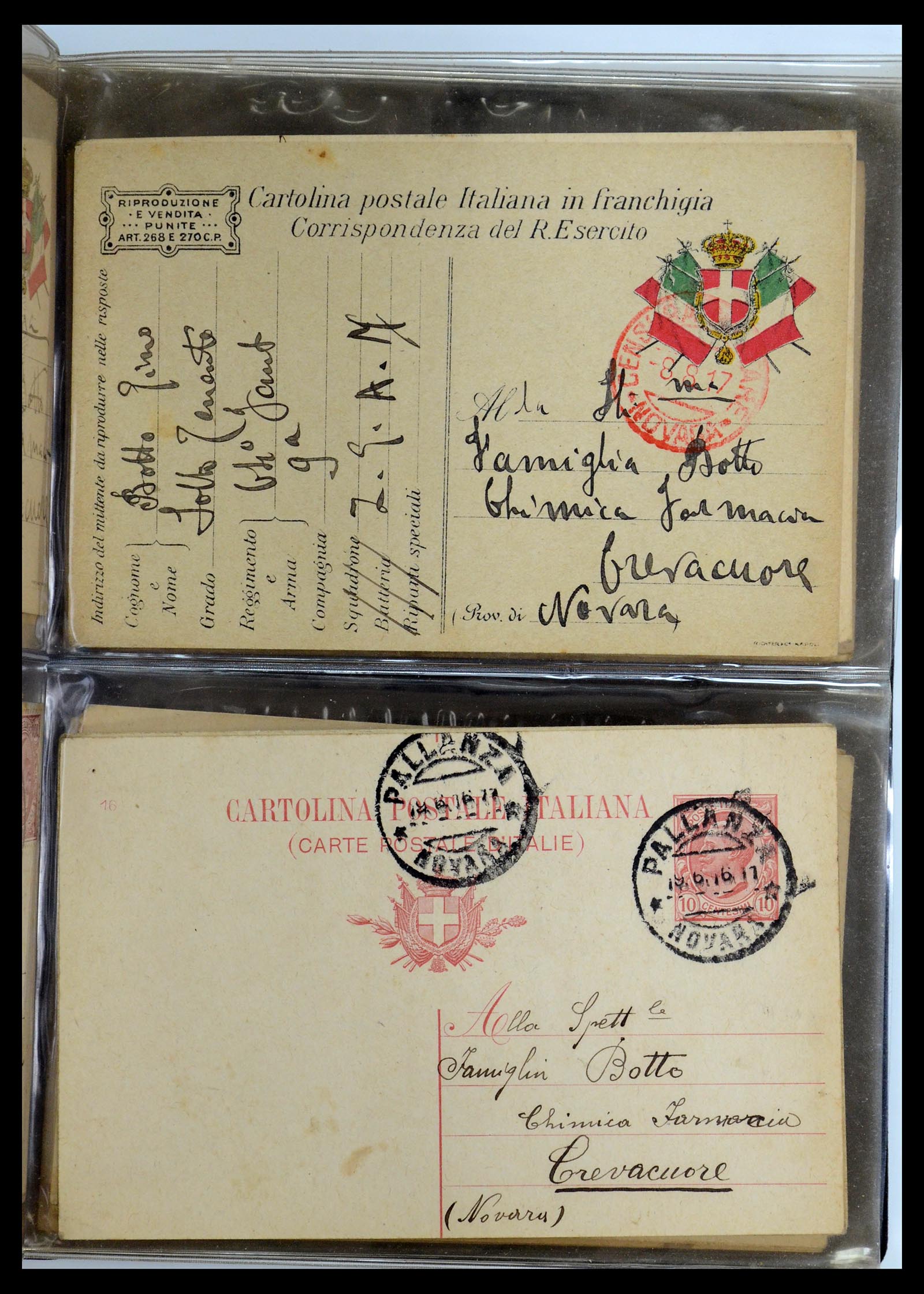 35751 177 - Stamp Collection 35751 Italy covers 1878-1960.