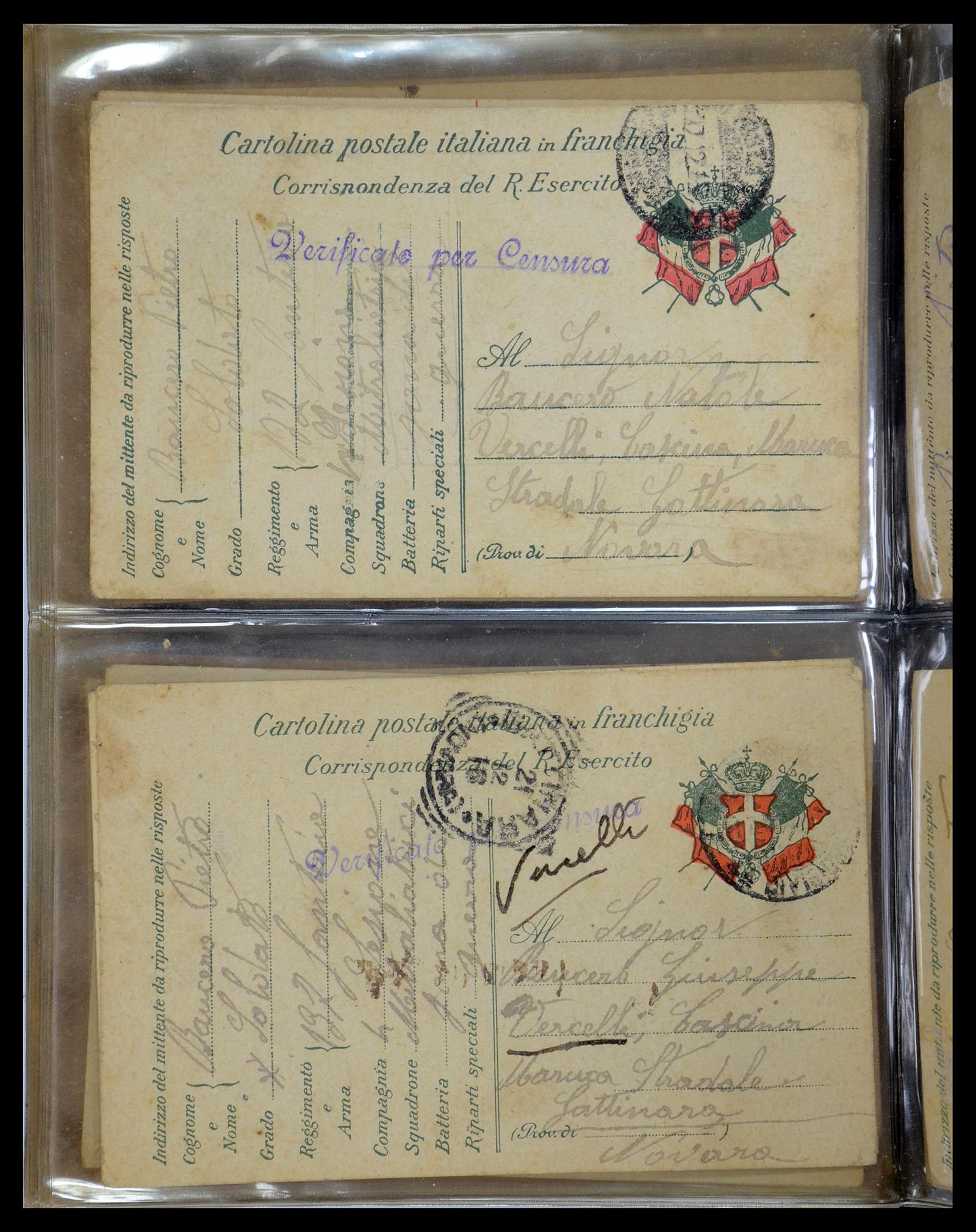 35751 180 - Stamp Collection 35751 Italy covers 1878-1960.