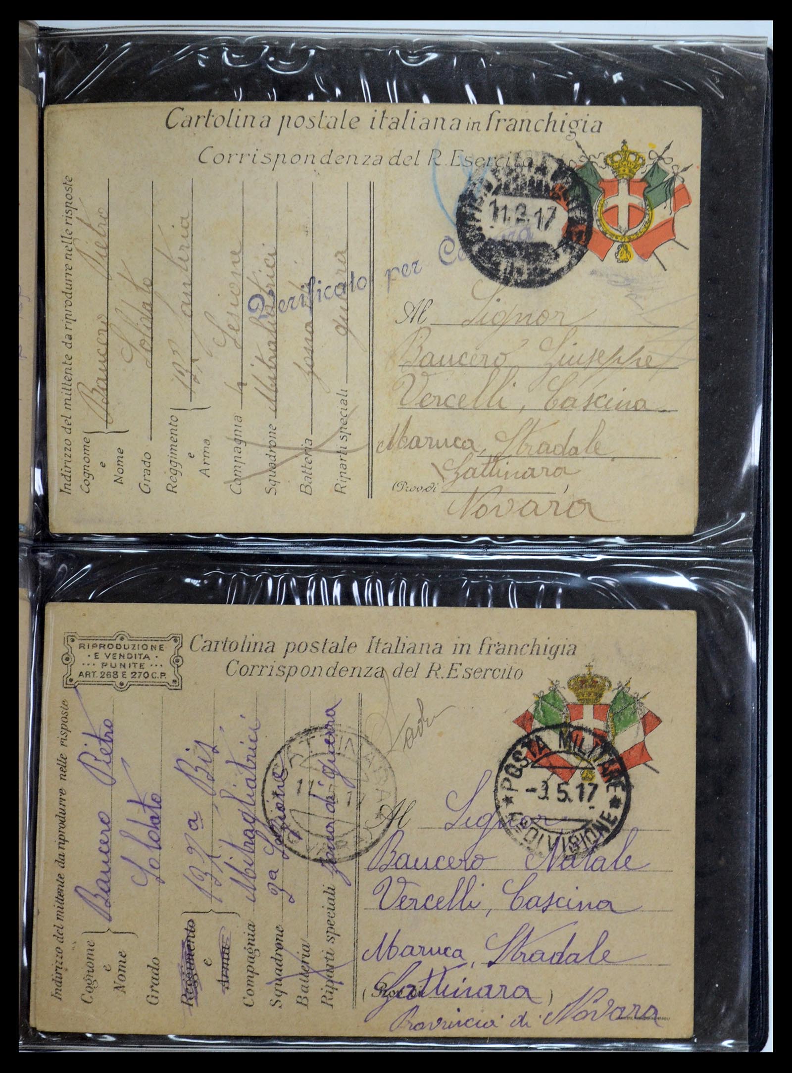 35751 183 - Postzegelverzameling 35751 Italië brieven 1878-1960.