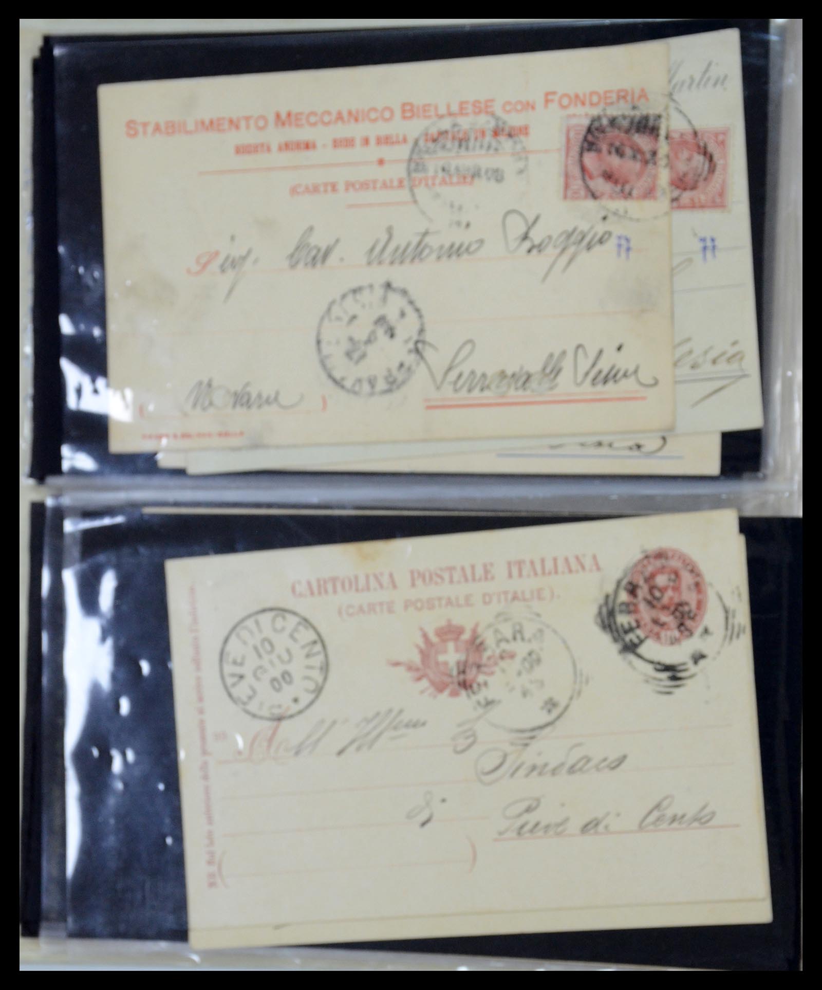 35751 197 - Postzegelverzameling 35751 Italië brieven 1878-1960.
