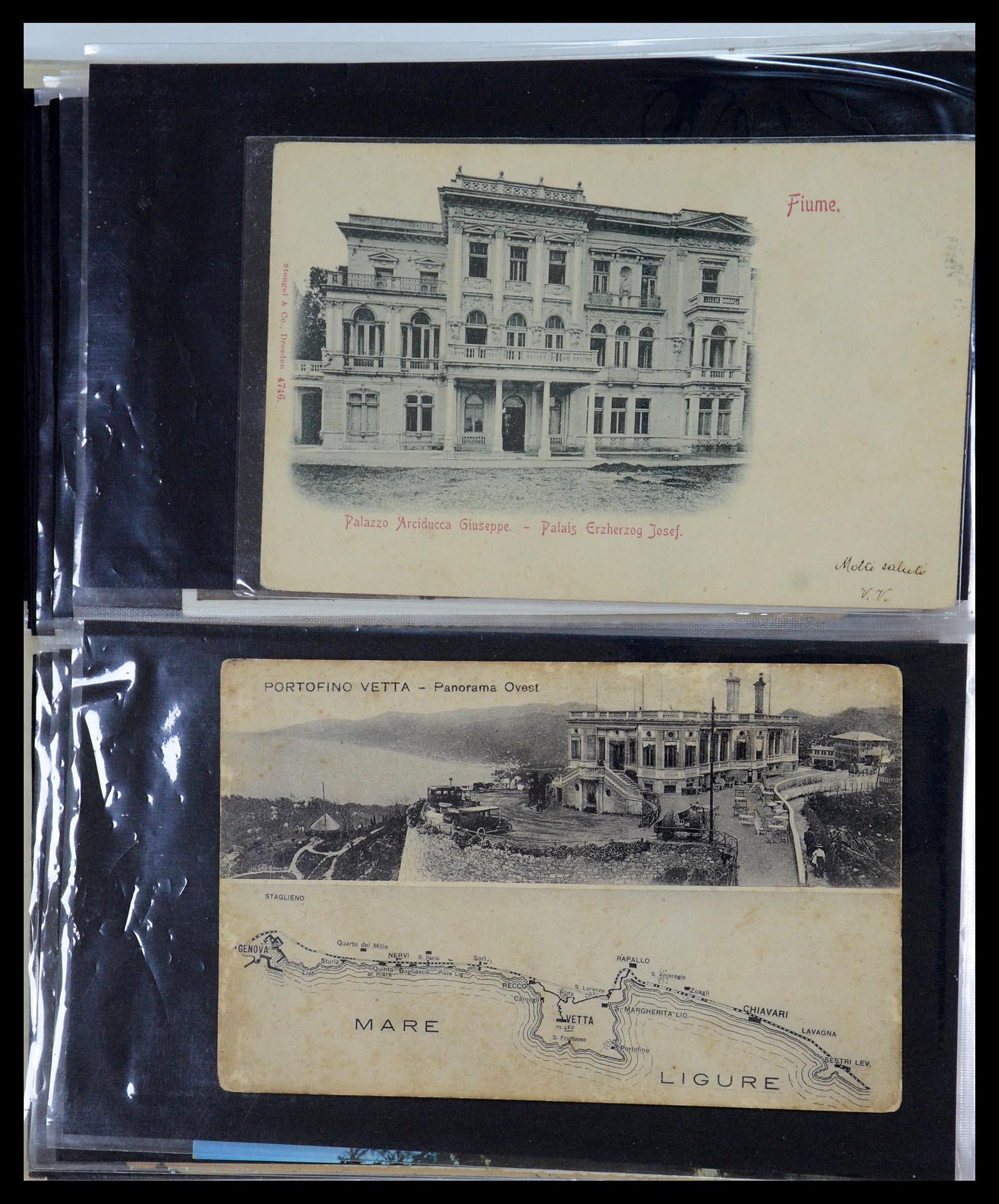 35751 206 - Postzegelverzameling 35751 Italië brieven 1878-1960.