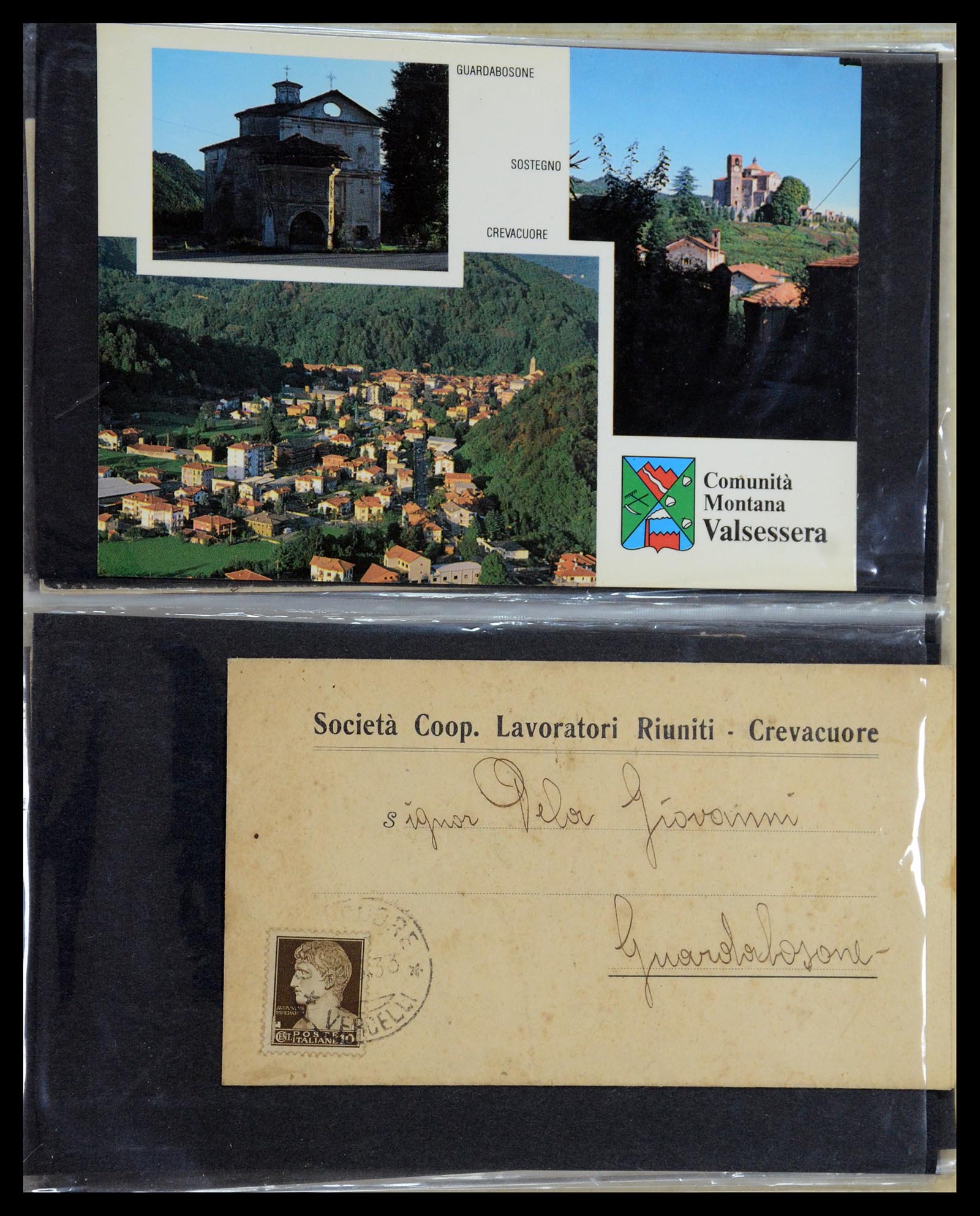 35751 224 - Postzegelverzameling 35751 Italië brieven 1878-1960.