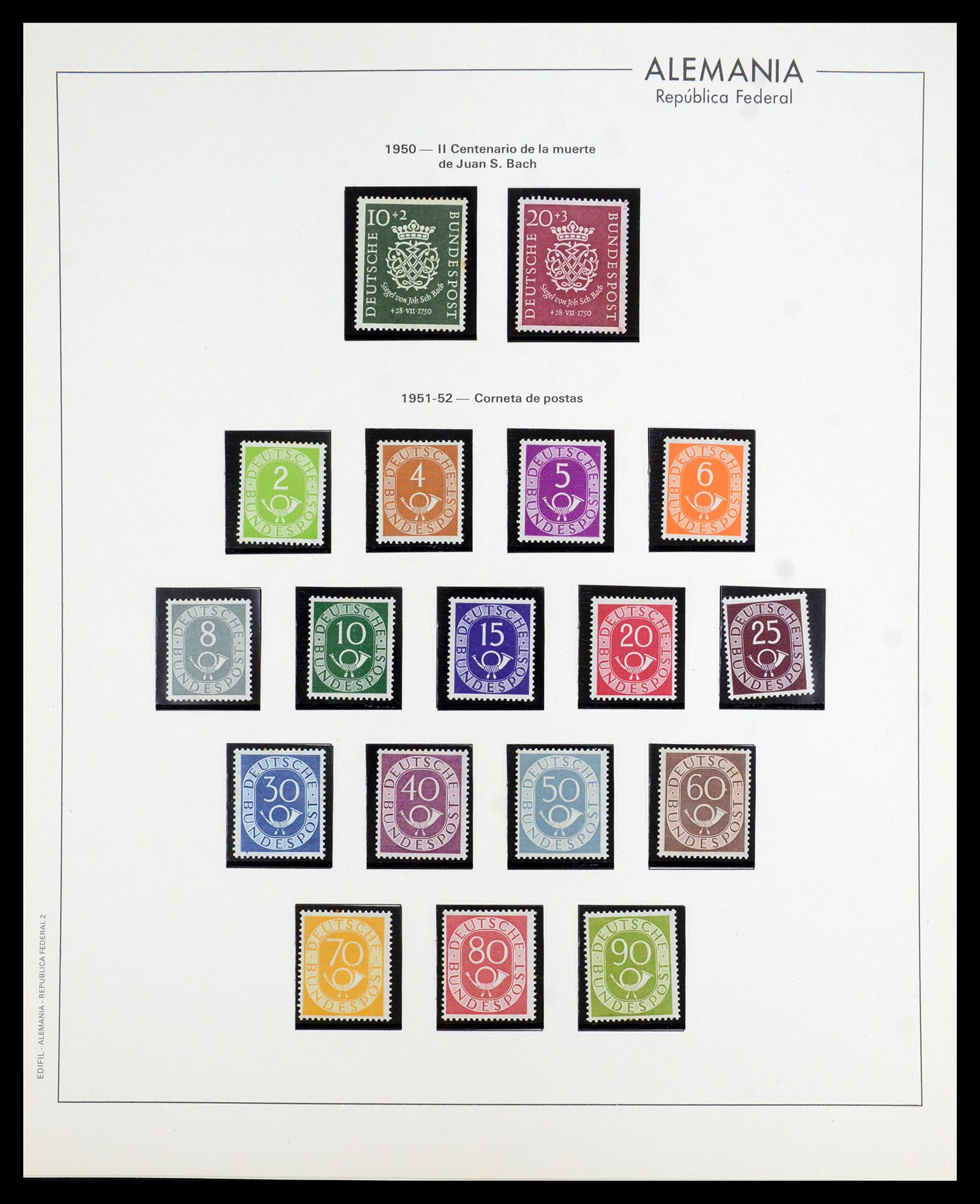 35753 001 - Postzegelverzameling 35753 Bundespost 1949-2013.
