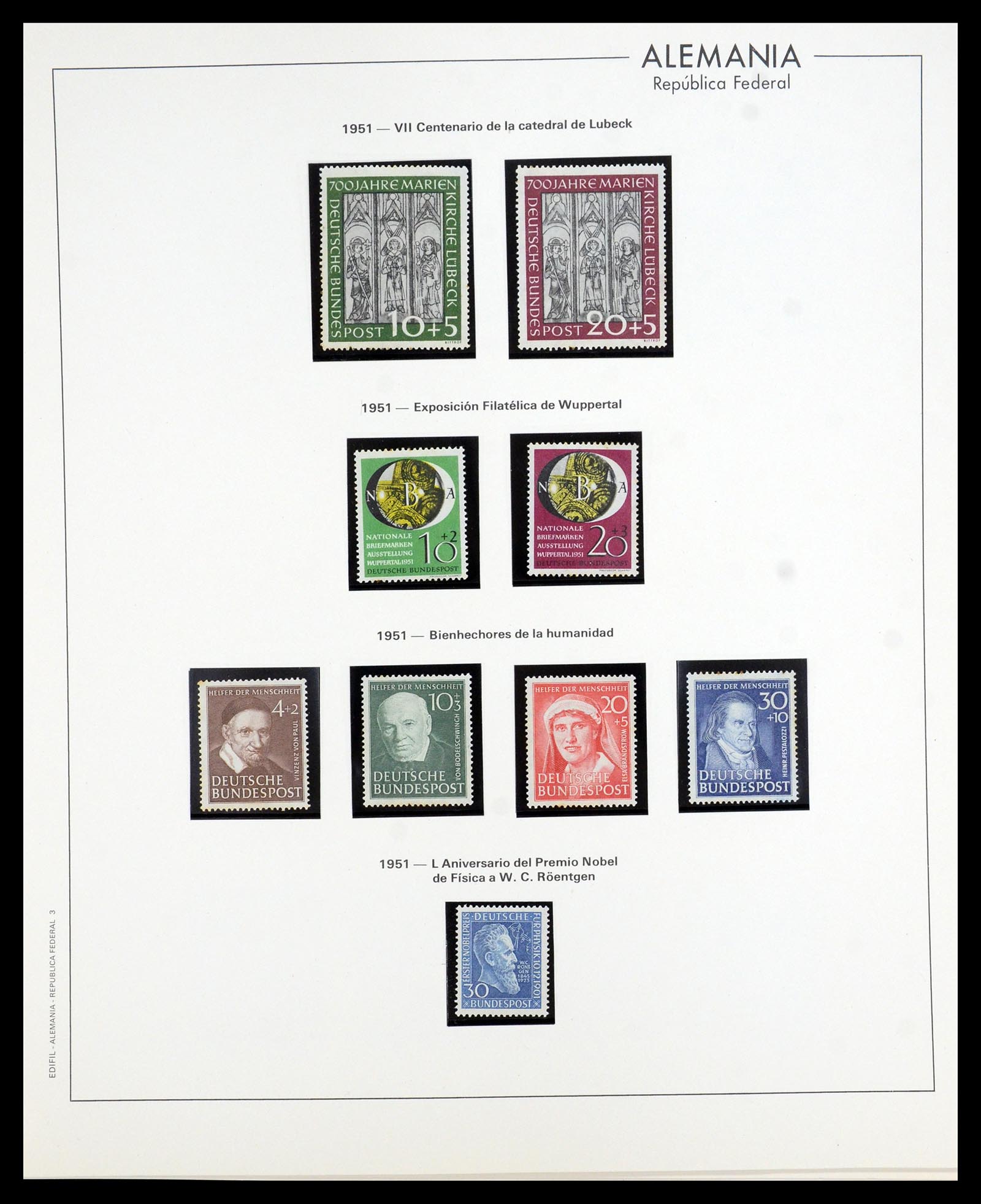 35753 002 - Stamp Collection 35753 Bundespost 1949-2013.