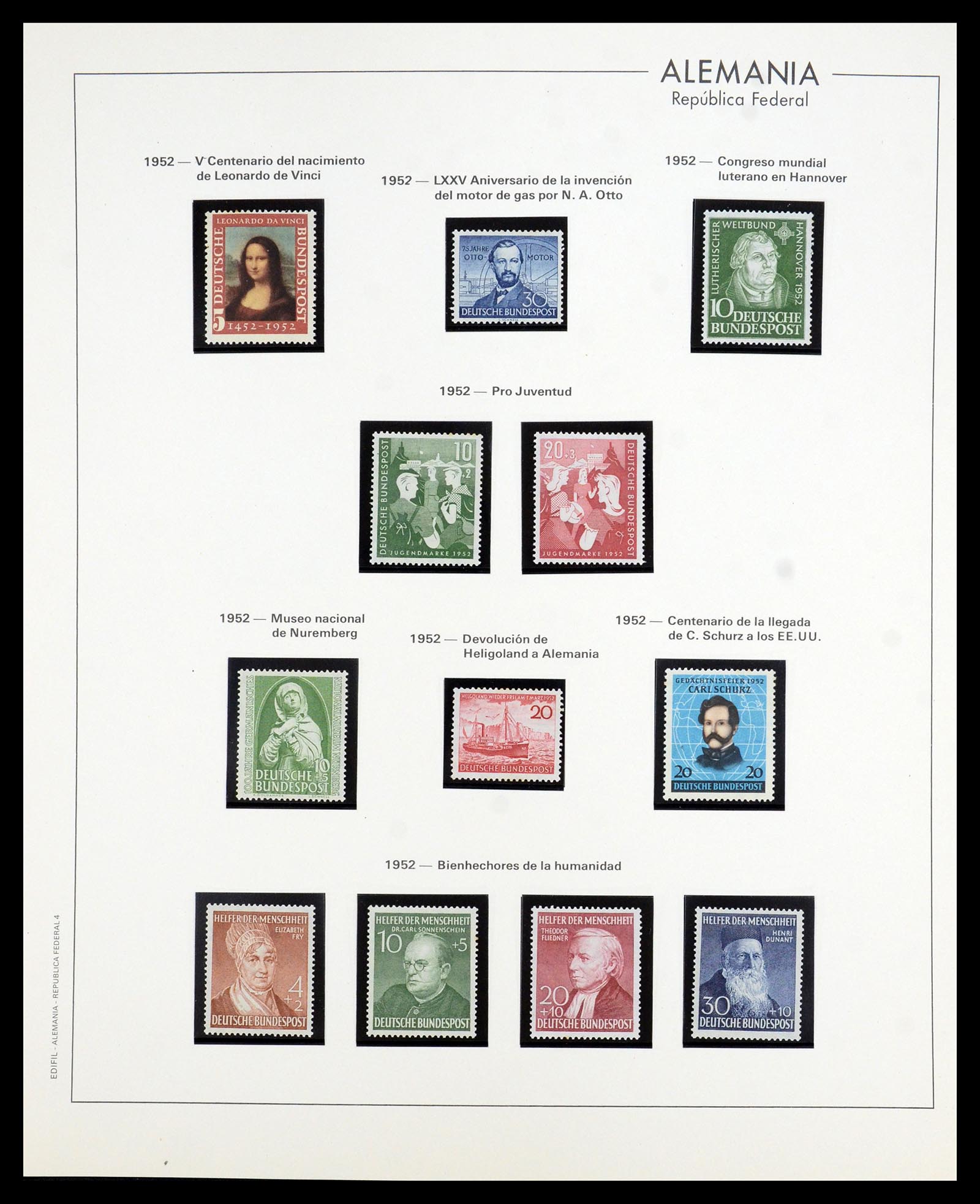 35753 003 - Stamp Collection 35753 Bundespost 1949-2013.
