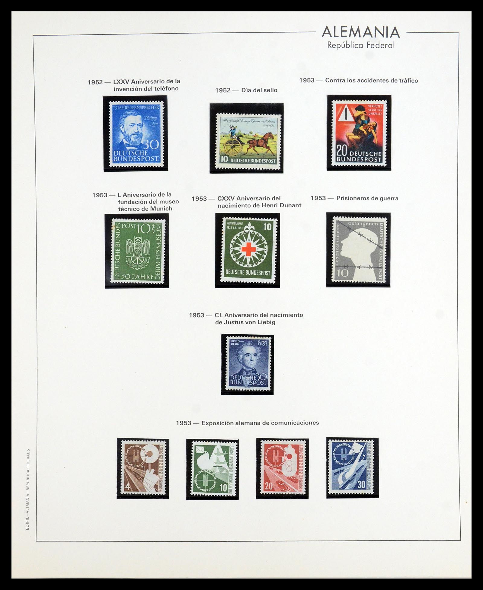 35753 004 - Postzegelverzameling 35753 Bundespost 1949-2013.