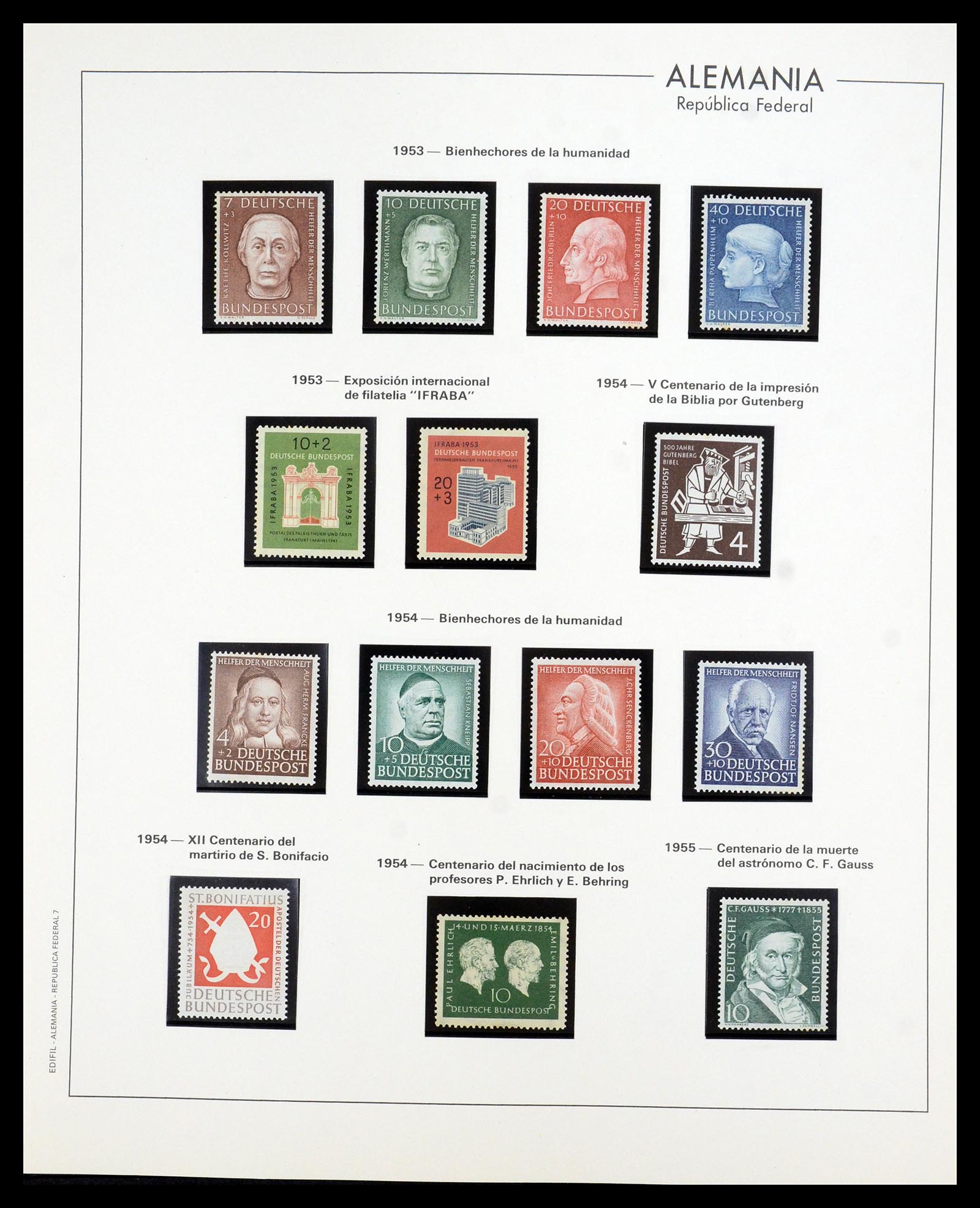 35753 006 - Postzegelverzameling 35753 Bundespost 1949-2013.