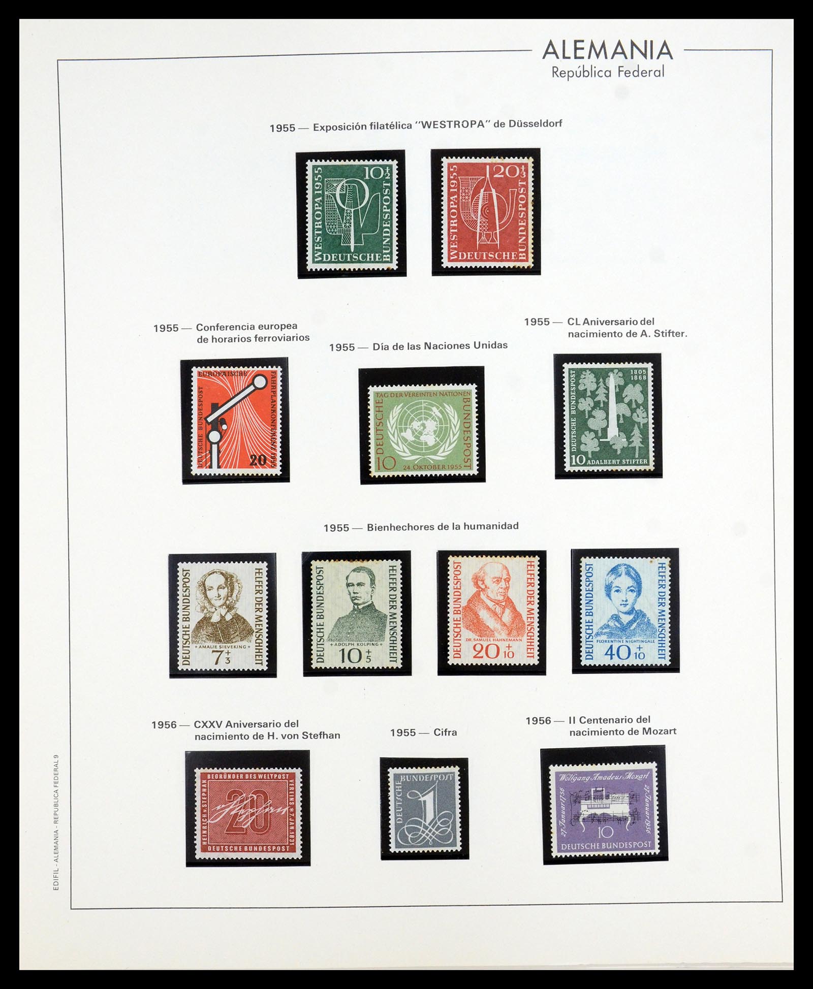 35753 008 - Stamp Collection 35753 Bundespost 1949-2013.